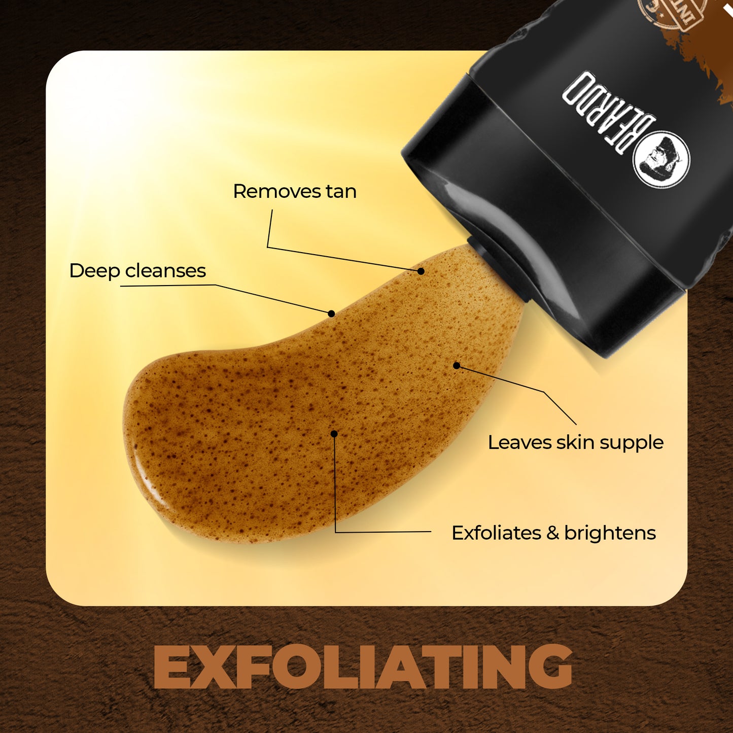 Beardo De-Tan Exfoliating Bodywash (200ml)