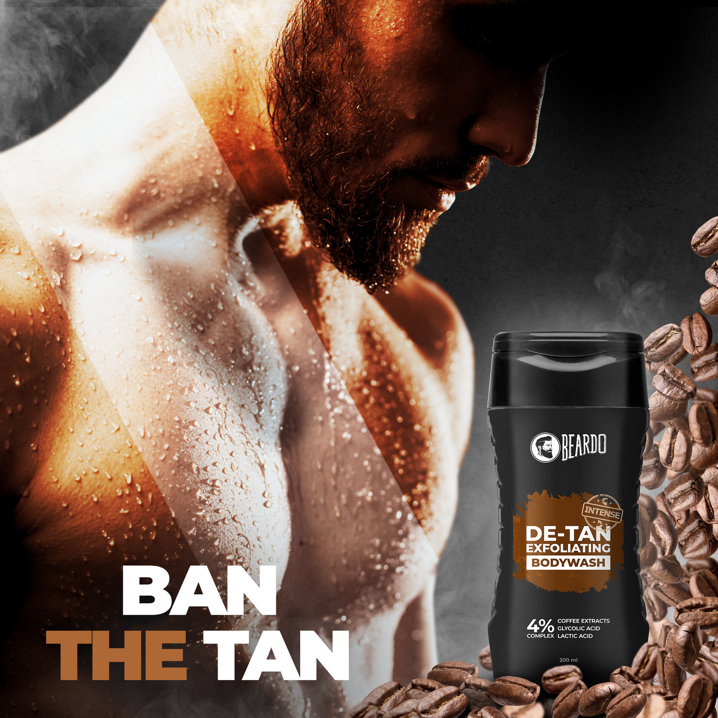 Beardo De-Tan Exfoliating Bodywash (200ml)