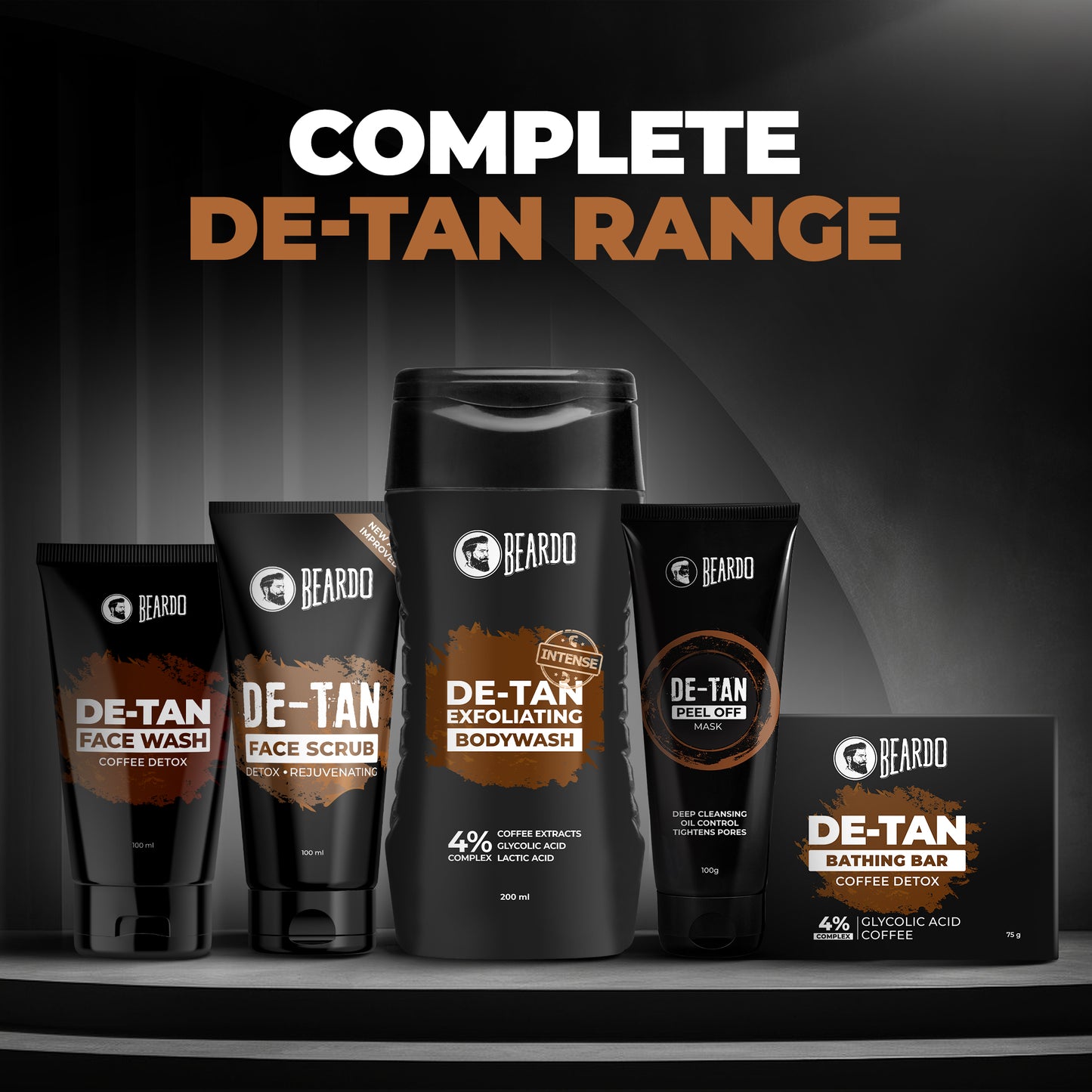 Beardo De-Tan Exfoliating Bodywash (200ml)