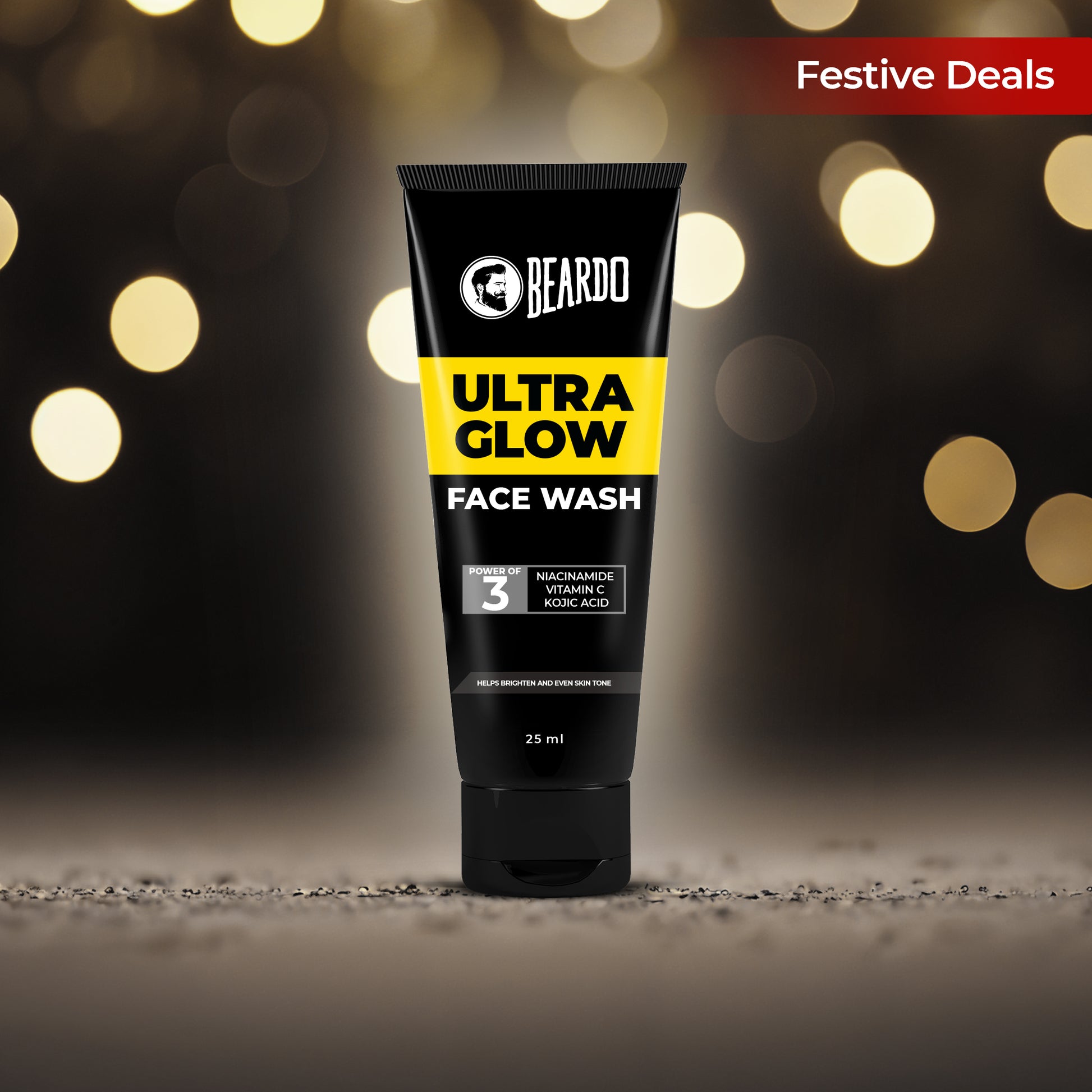 Beardo Ultra Glow Facewash For Men (25g)
