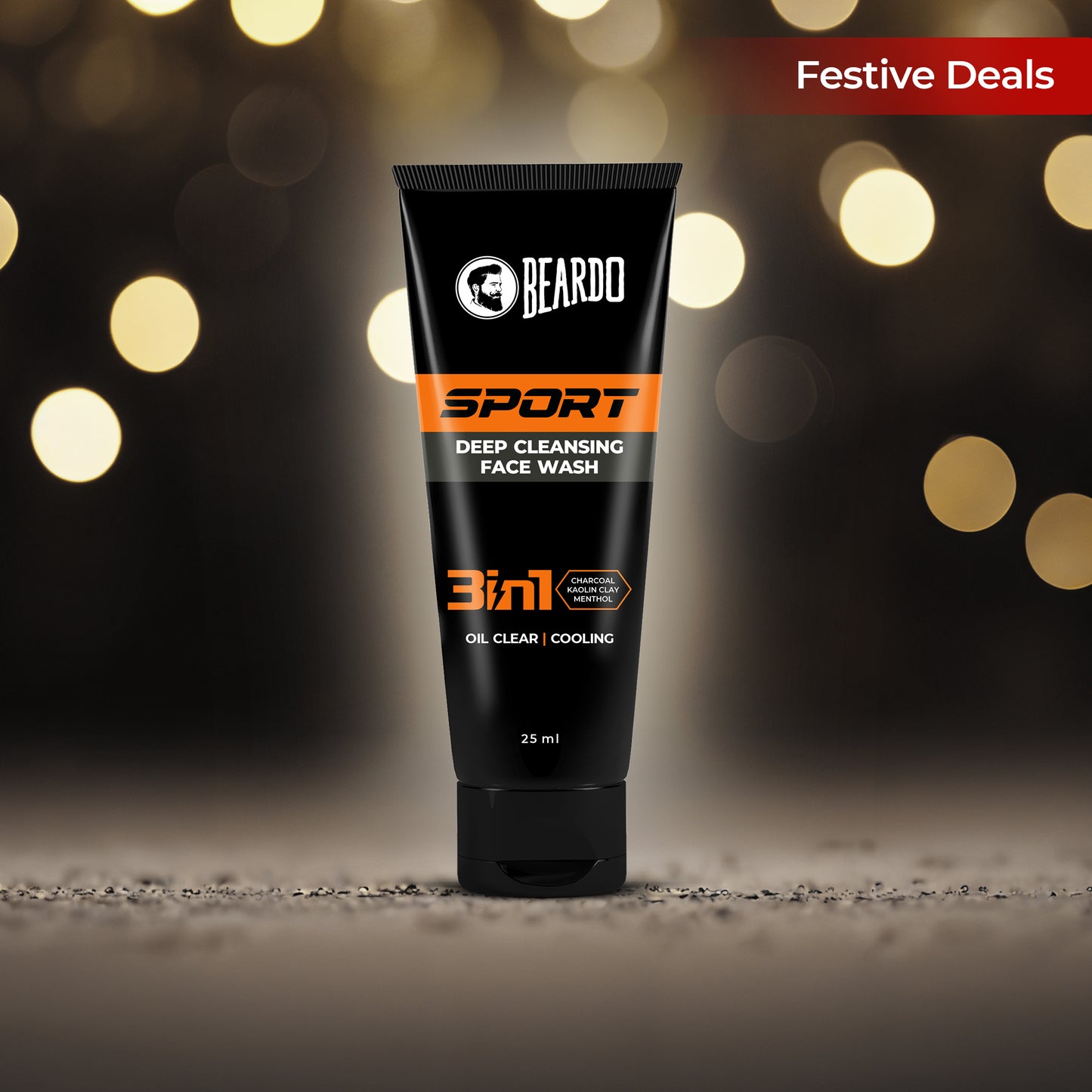 Beardo Sport Deep Cleansing Facewash (25g)