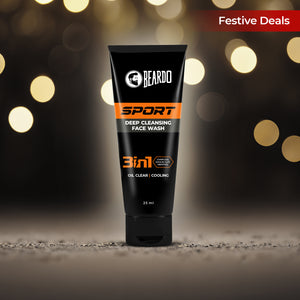 Beardo Sport Deep Cleansing Facewash (25g)