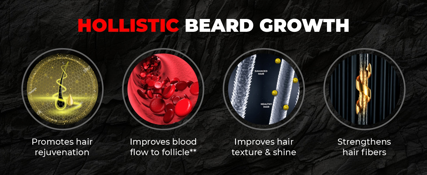 Premium growth oil by beardo