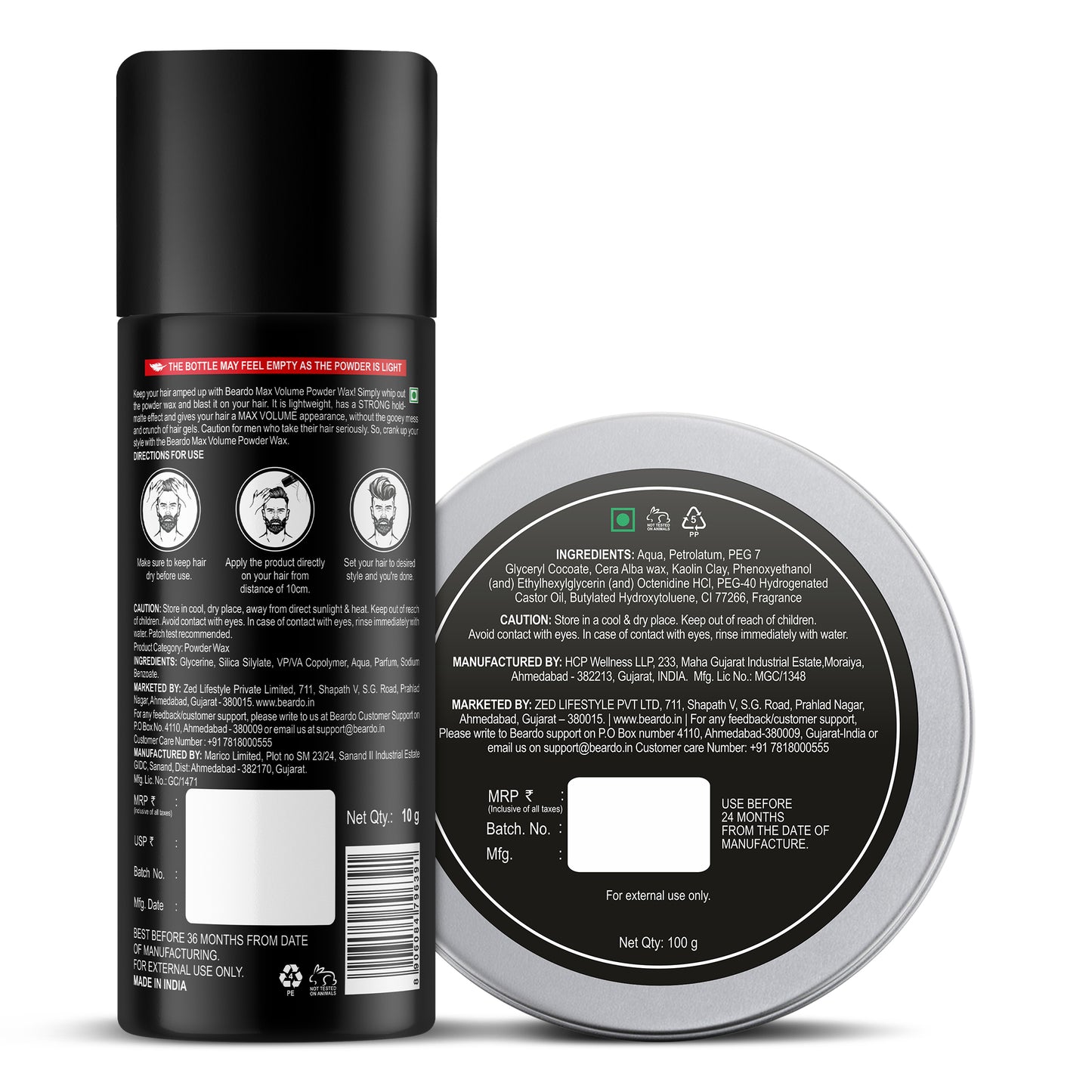 Beardo Matte Hair Combo