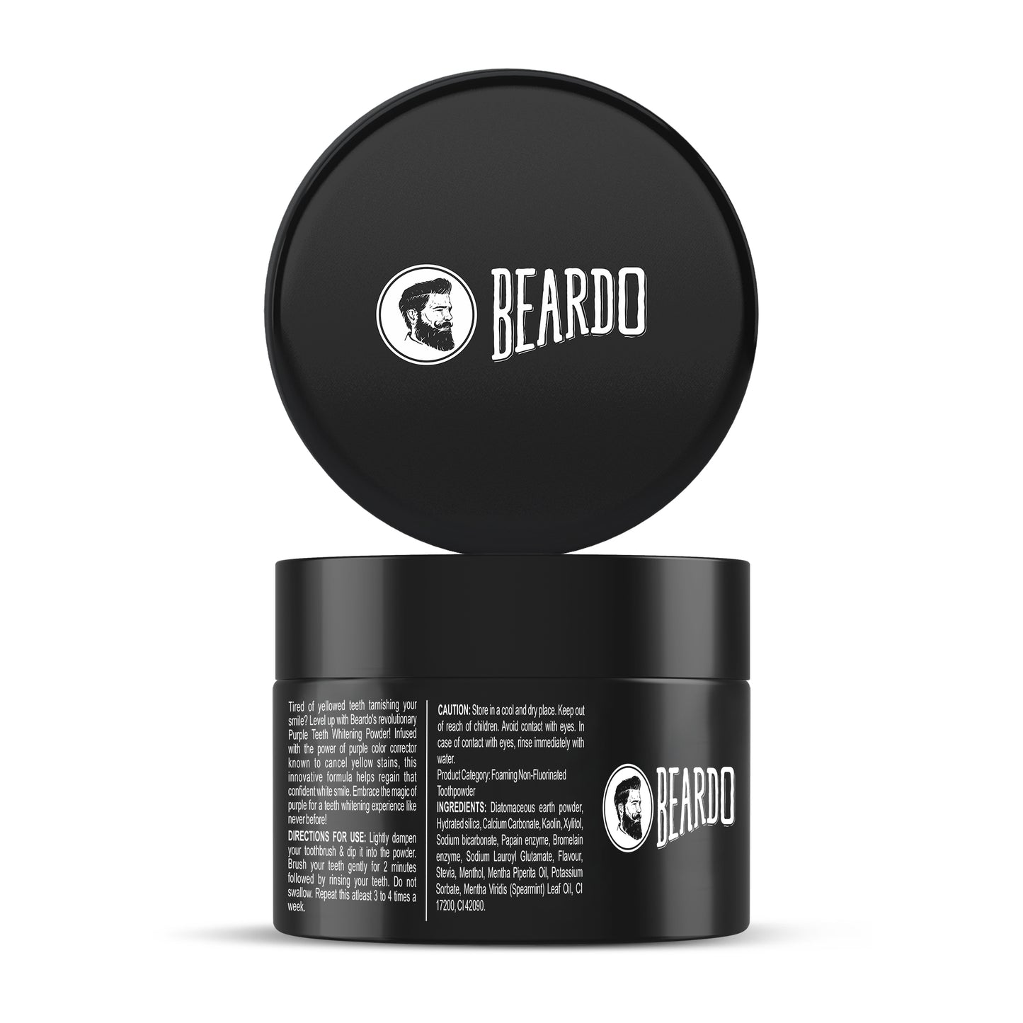 Beardo Purple X Teeth Whitening Powder (50g)
