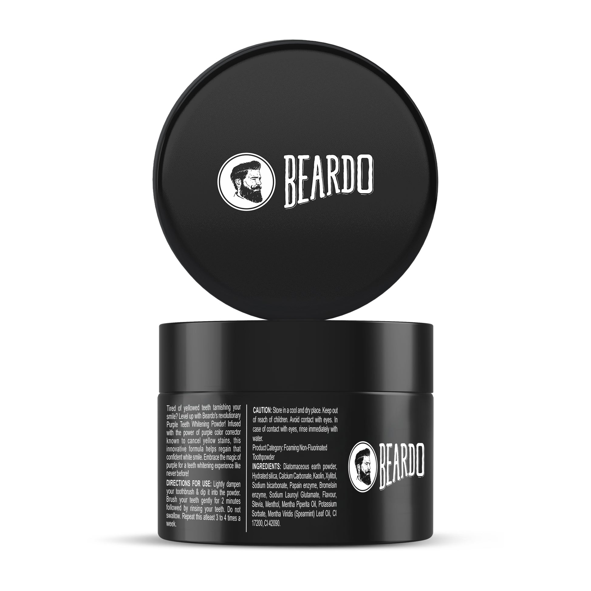 Beardo Purple X Teeth Whitening Powder (50g)