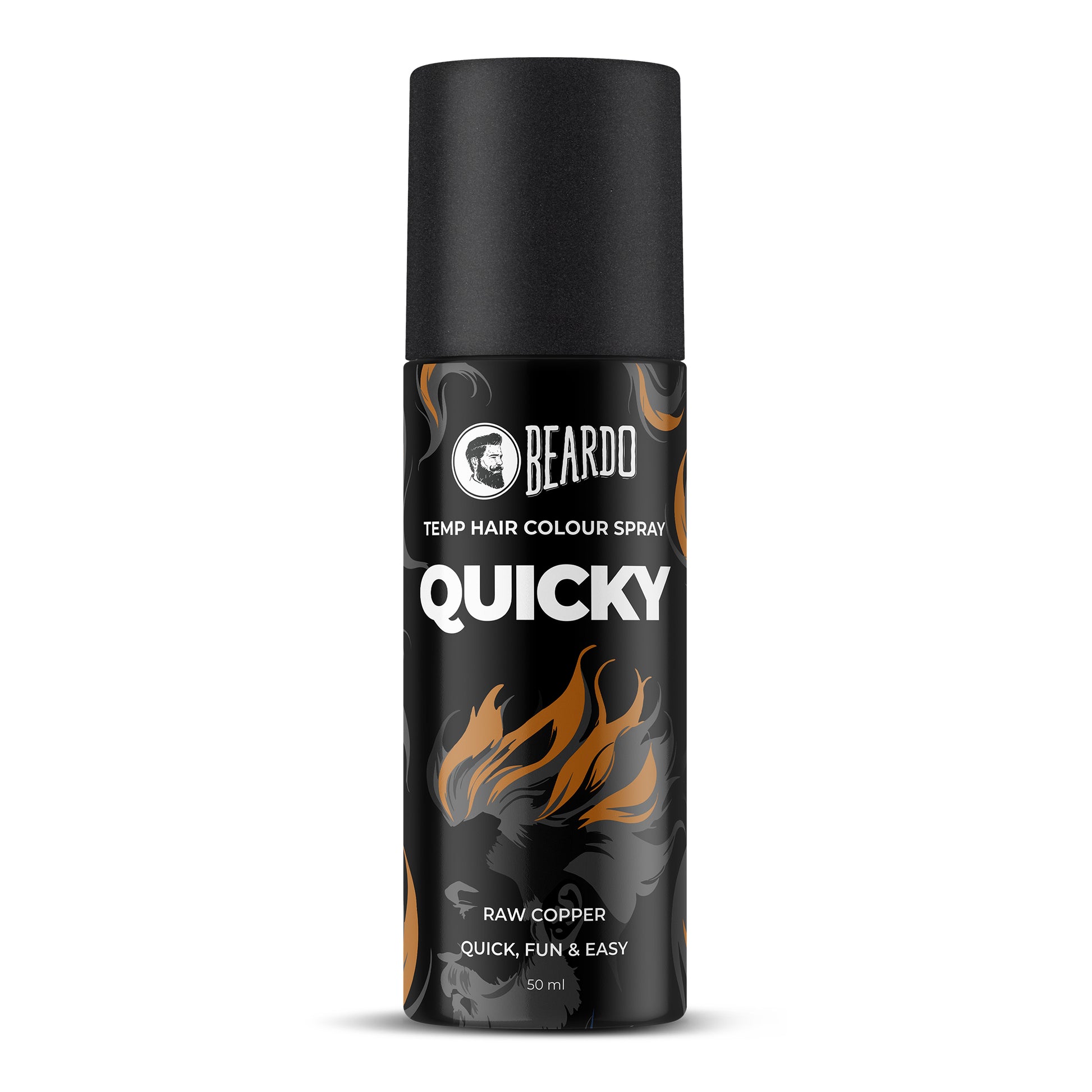 Beardo Quicky Temp Hair Color Spray Raw Copper (50ml)