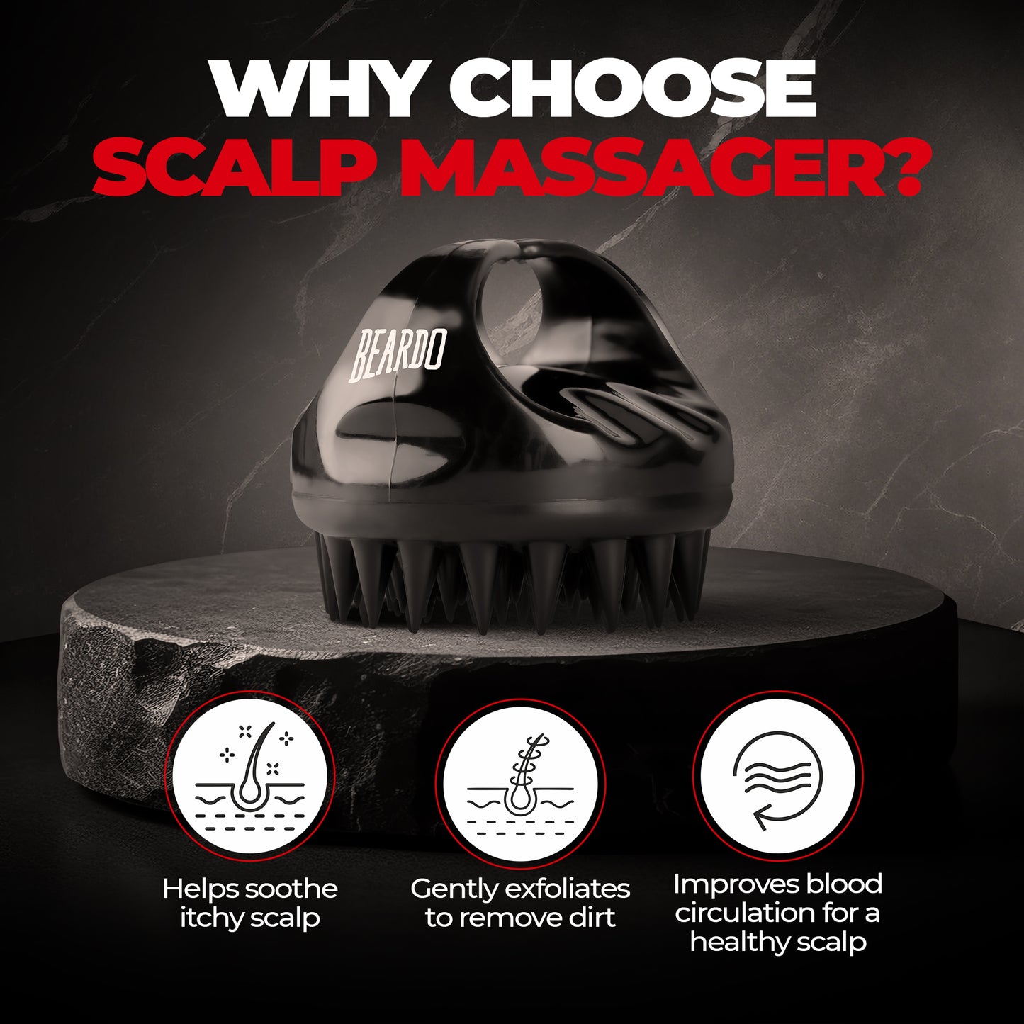 Beardo Scalp Massager Advanced