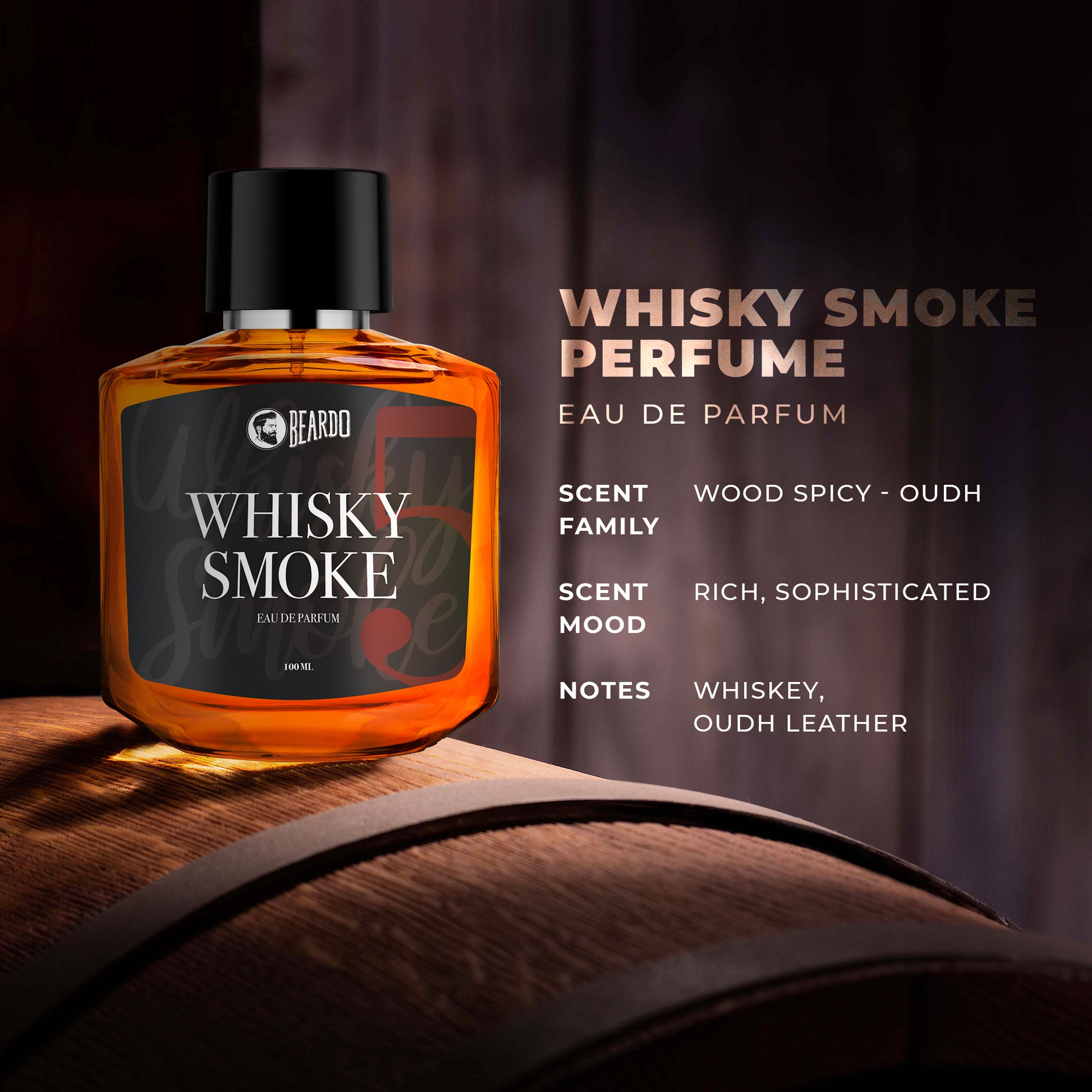 Beardo Whisky Smoke Combo