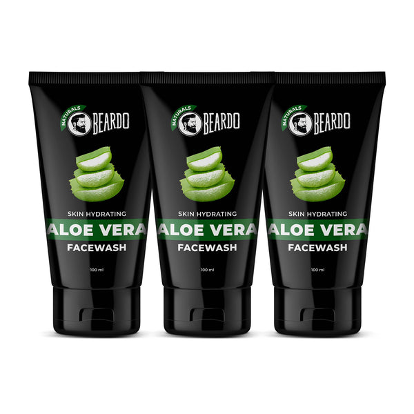 ALOE VERA Natural Facewash (For Dry Skin) (Pack of 3)