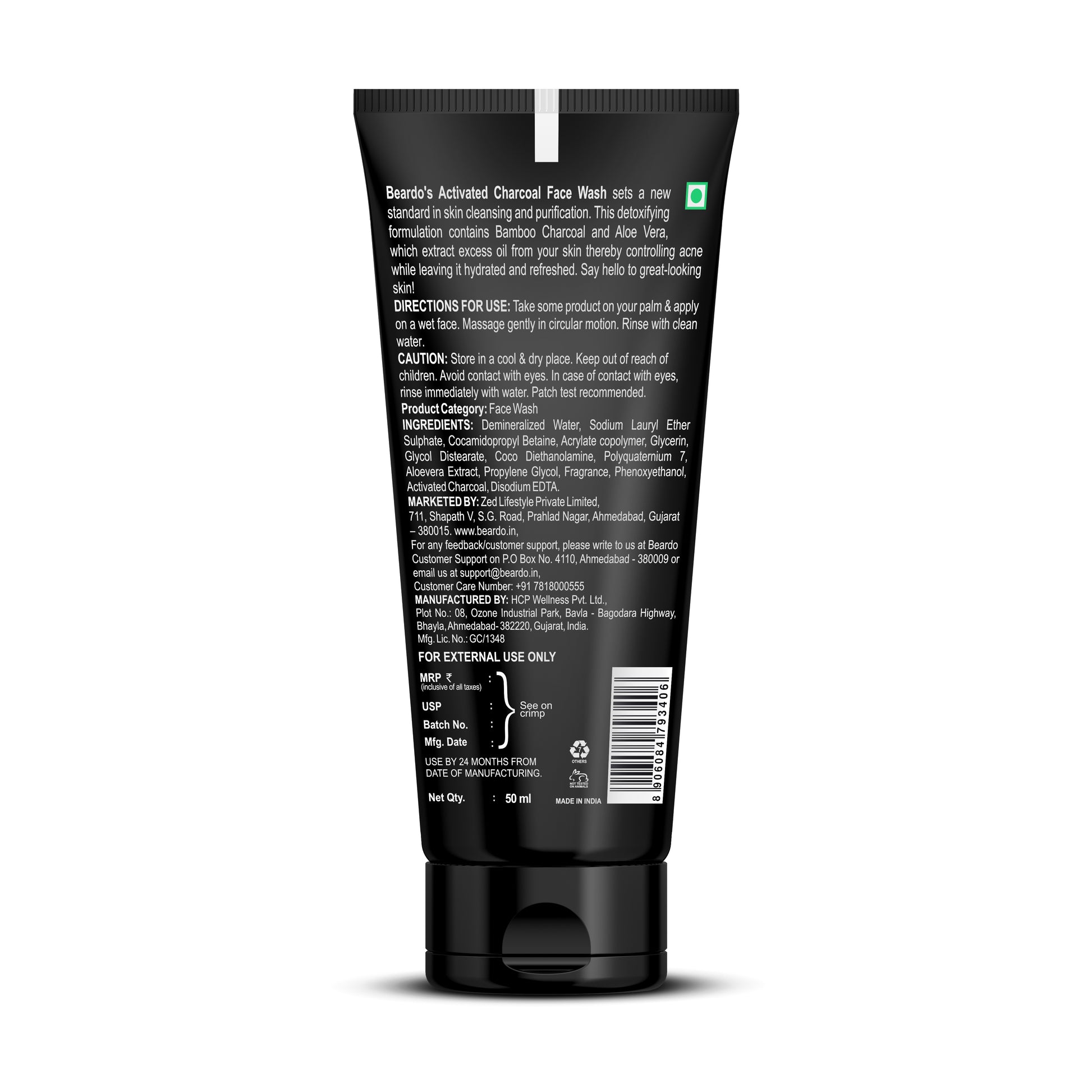 Beardo Charcoal 4-in-1 Combo