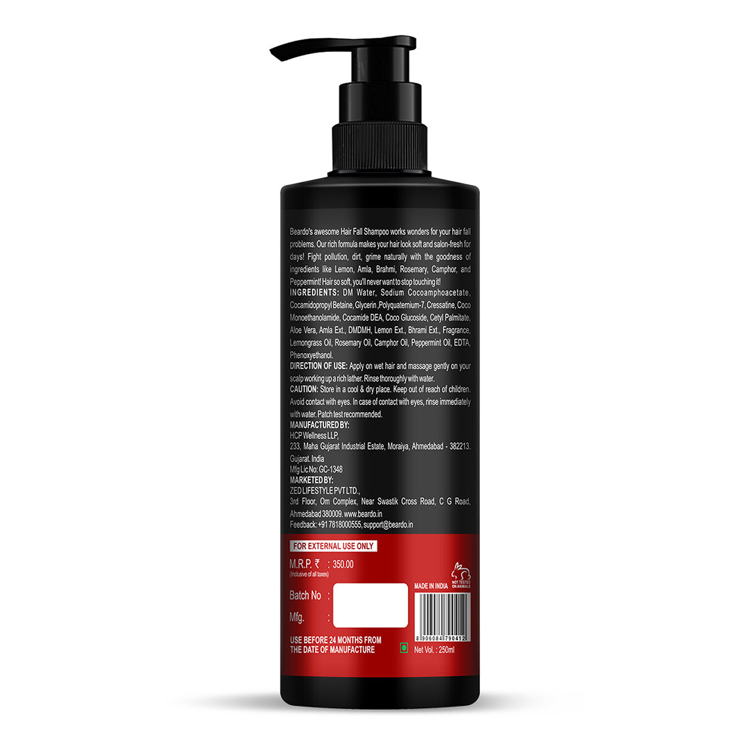 Beardo Hair Fall Control Shampoo for Men