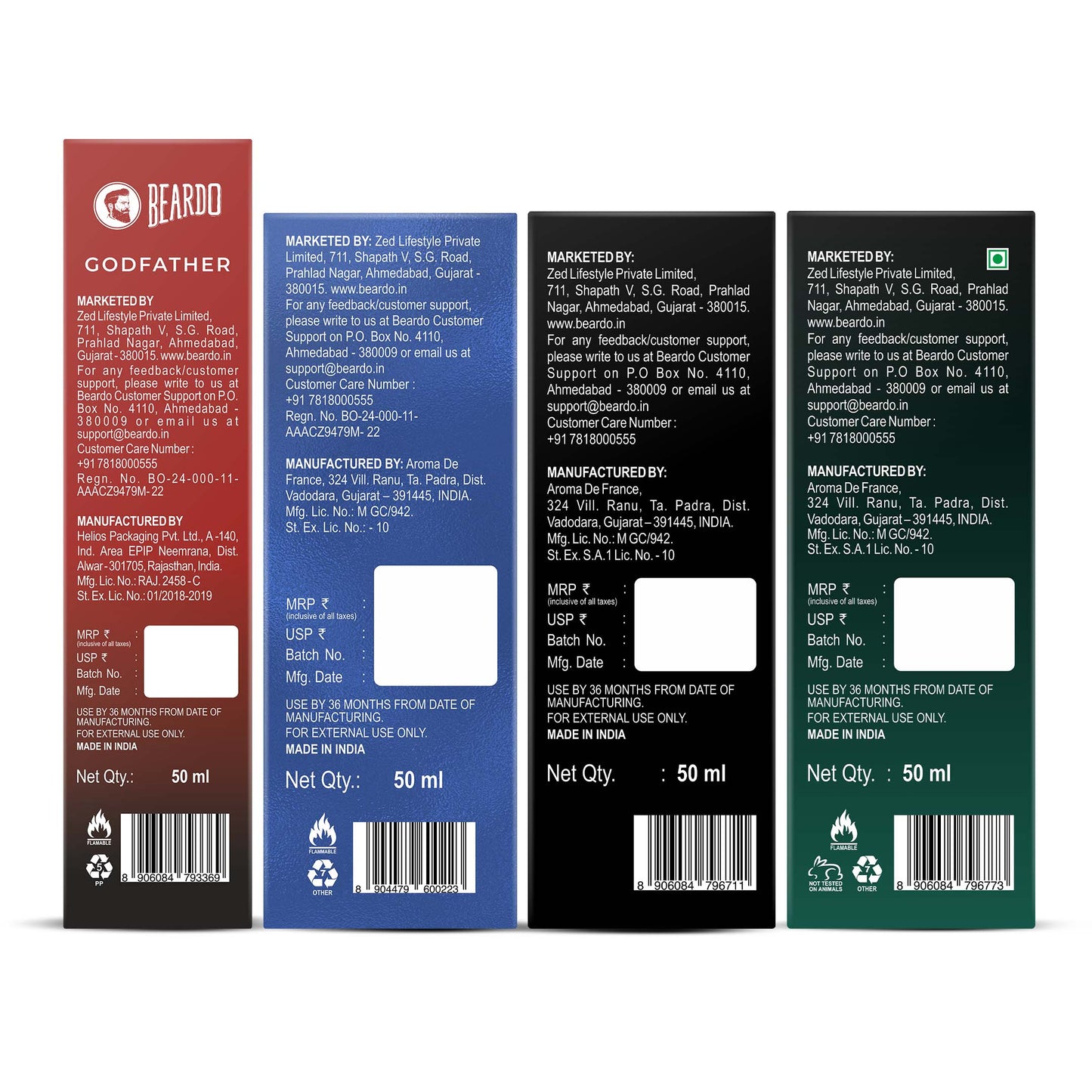 Beardo Best Seller Perfumes Combo