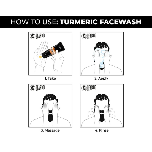 Is Beardo face wash good for men, Is turmeric face wash good, Is Beardo face wash good for skin, Which Facewash is best for men skin
