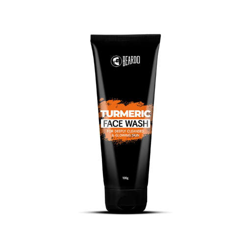 turmeric facewash, haldi face wash, beardo turmeric face wash, men facewash, best face wash for men