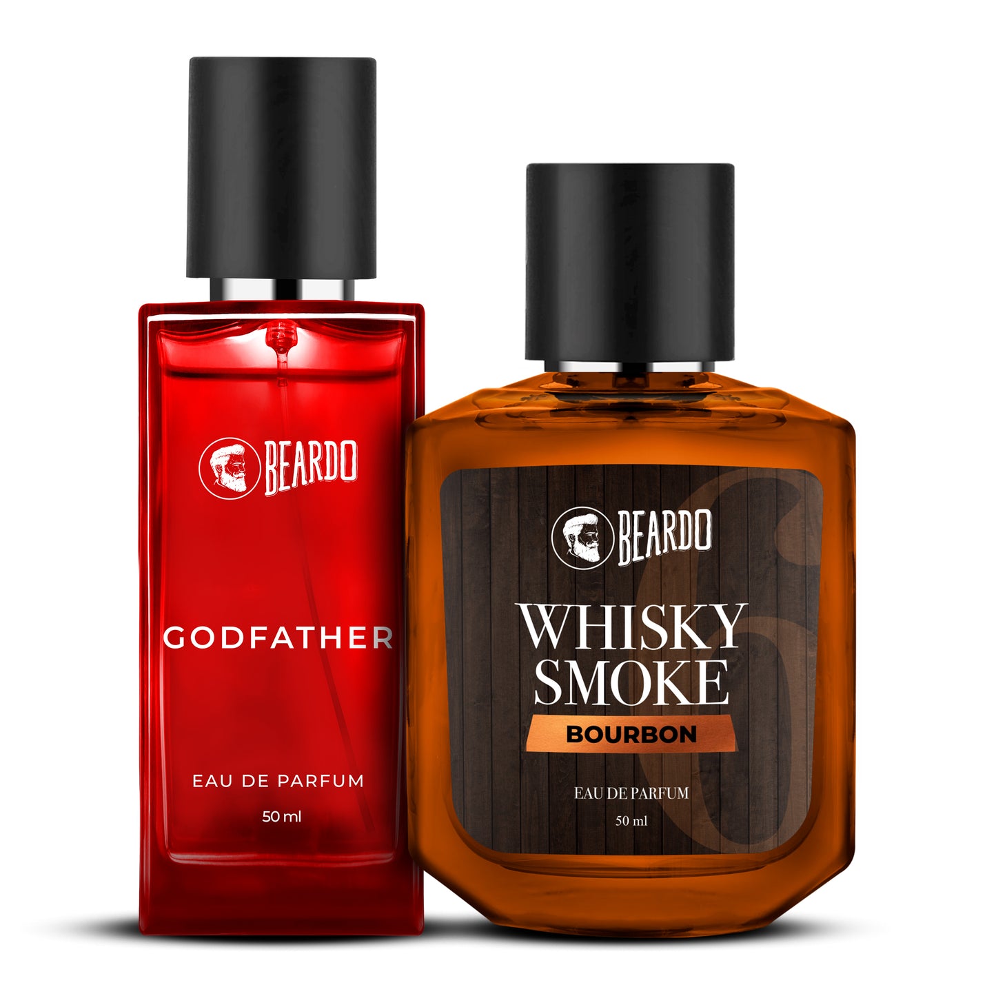 beardo ws bourbon & godfather, beardo combo perfume, strong scent perfume, long lasting and strong perfumes, very strong perfume, edp combo for men, godfather perfume set, men's perfume in combo offers, perfume combo pack for men, beardo bourbon perfume