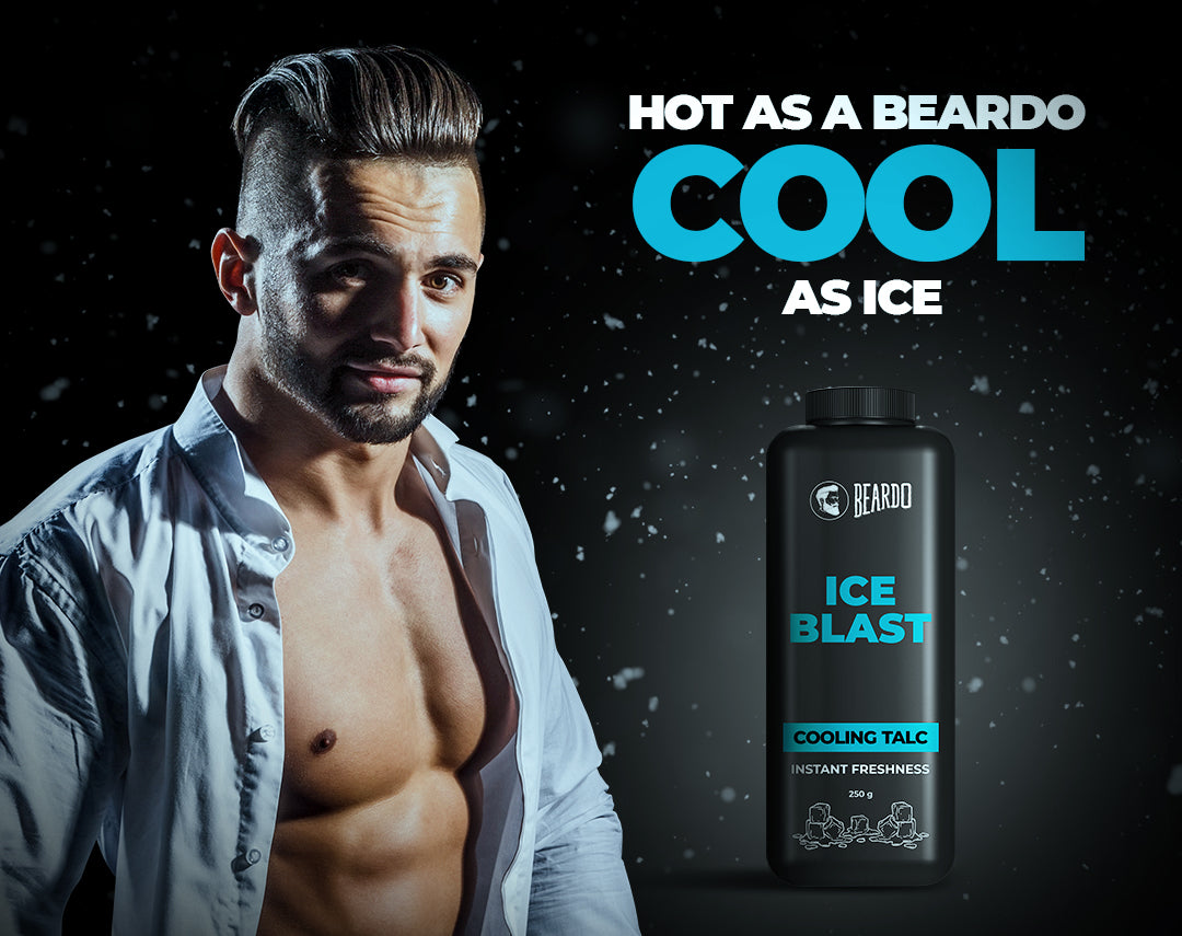 Beardo Ice Blast Cooling Talc