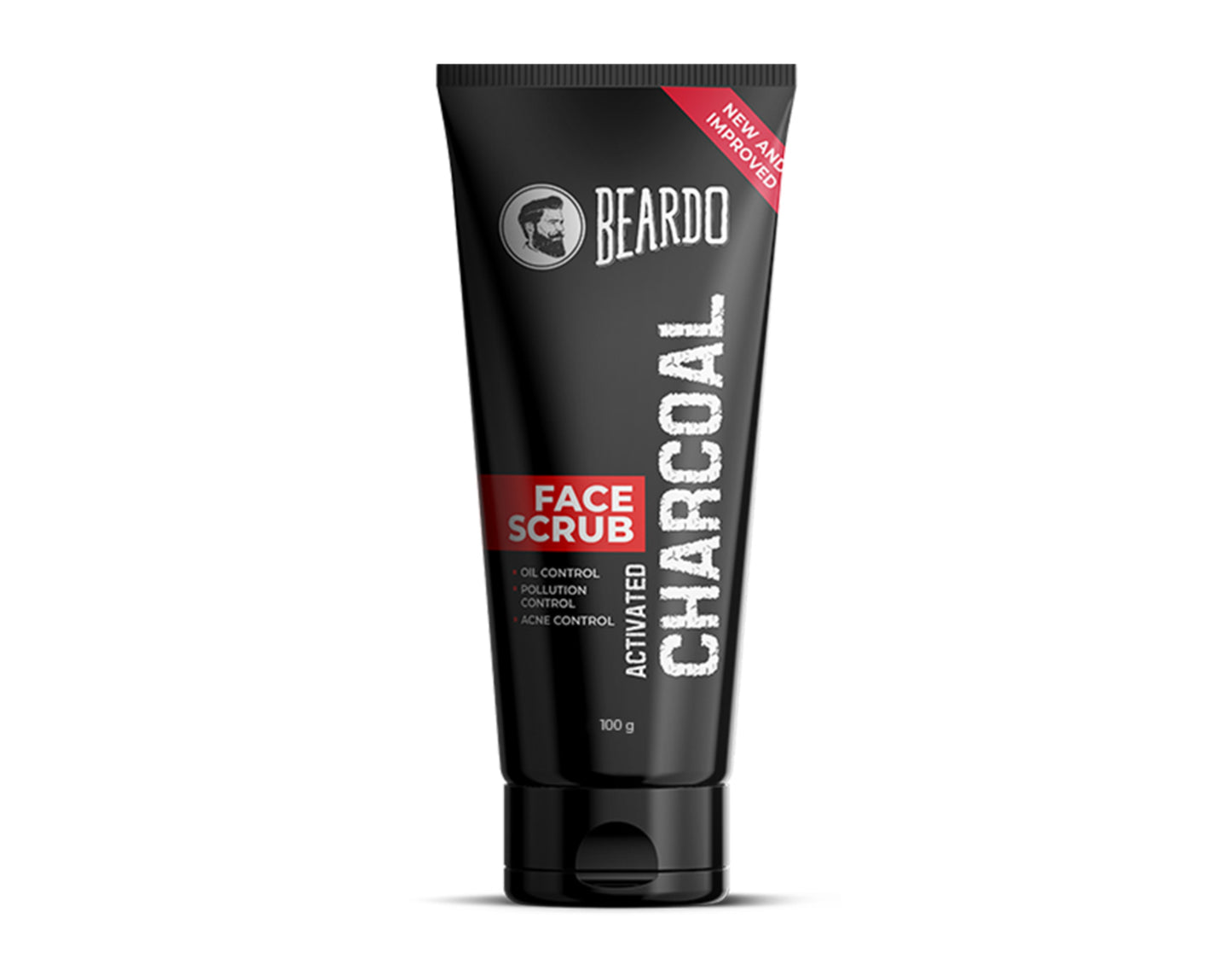 charcoal face scrub, beardo scrub, beardo face scrub, exfoliation