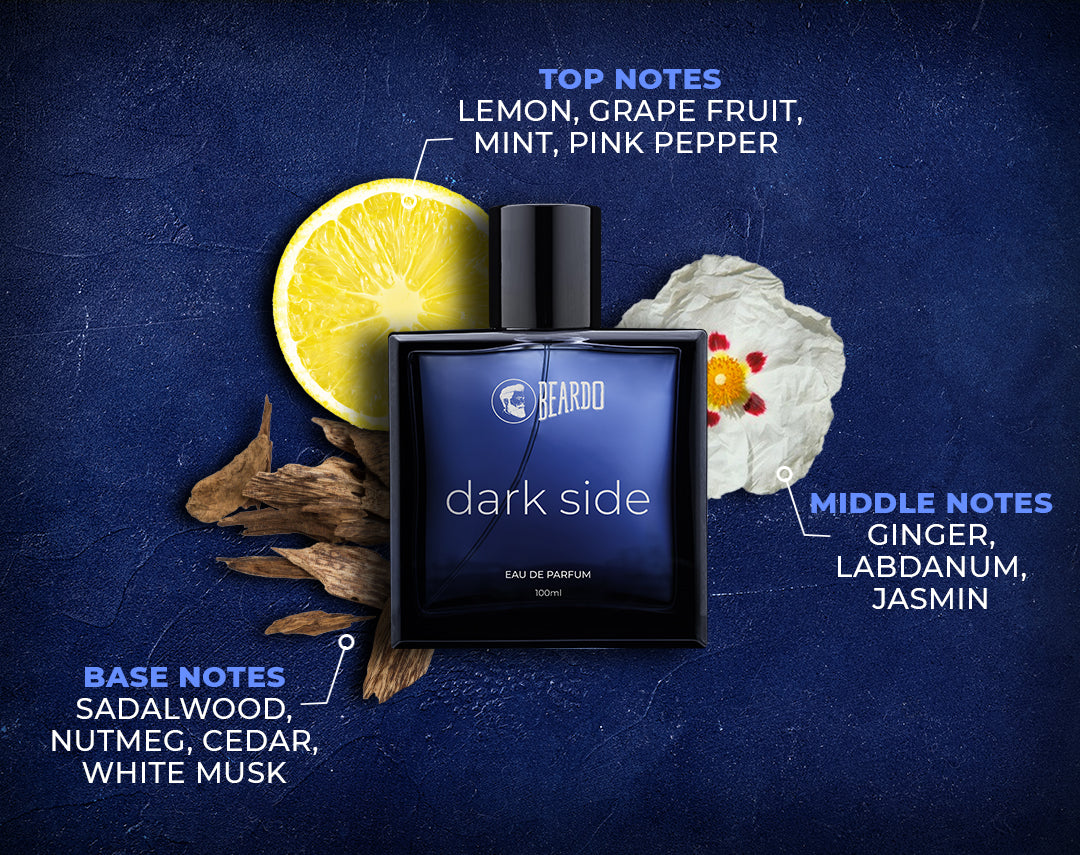 lemon scent, ginger notes, nutmeg smell