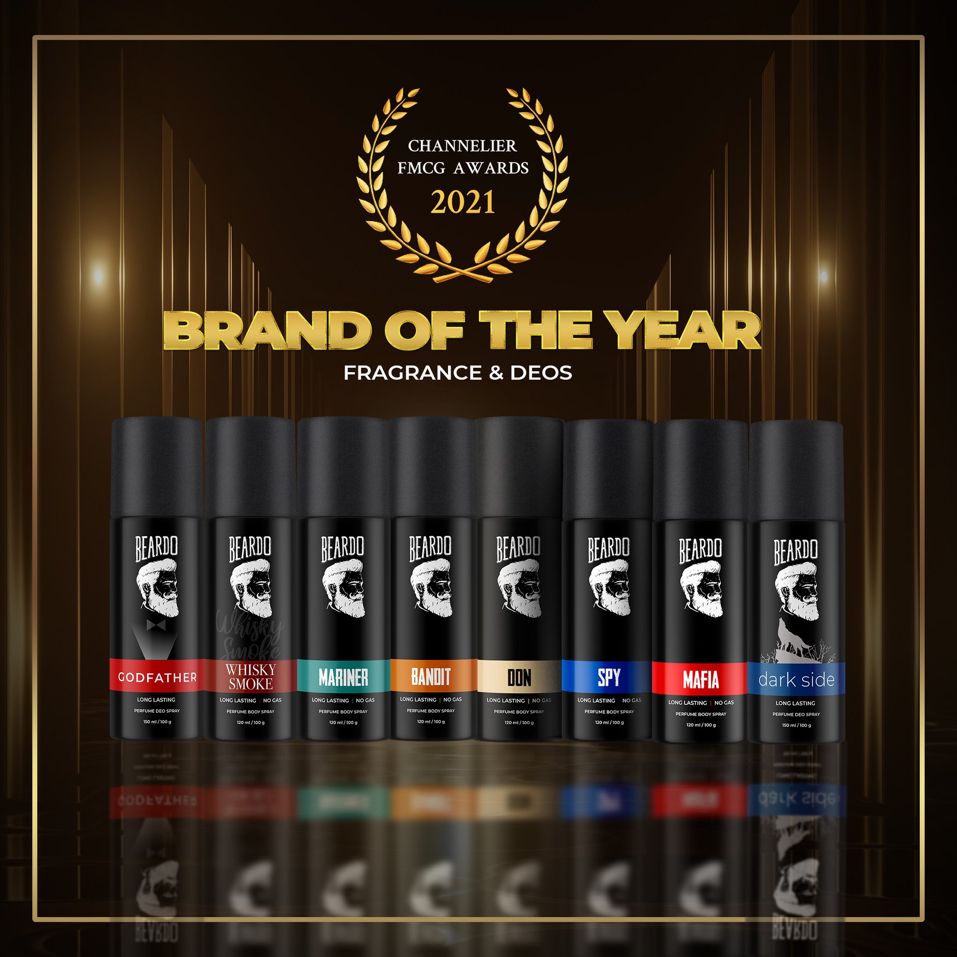 Beardo Darkside Perfume Deo Spray