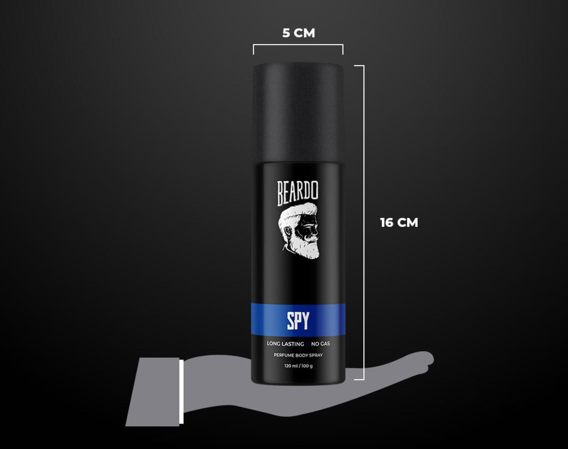 Beardo SPY Perfume Body Spray (120ml)