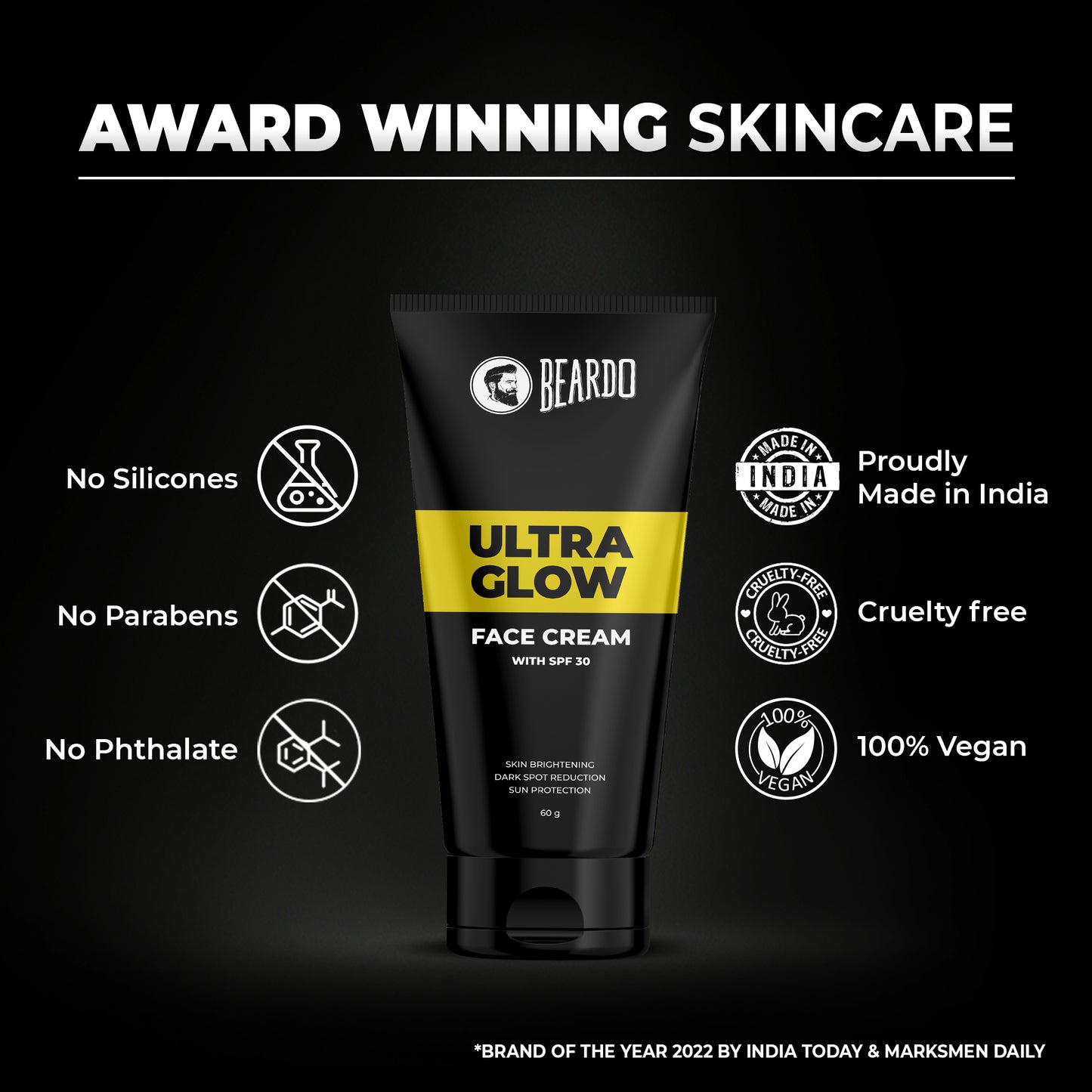 award winning skincare