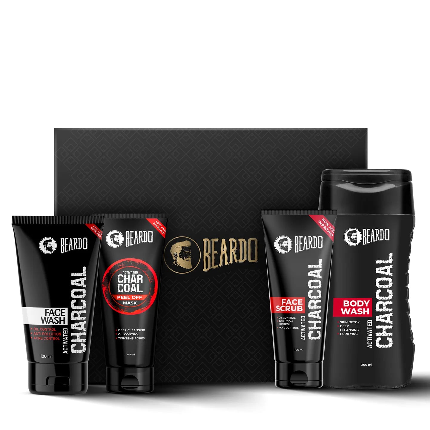 beardo combo pack, beardo kit price, beardo combo kit, beardo mens kit, beardo charcoal combo, charcoal set, charcoal combo, charcoal set