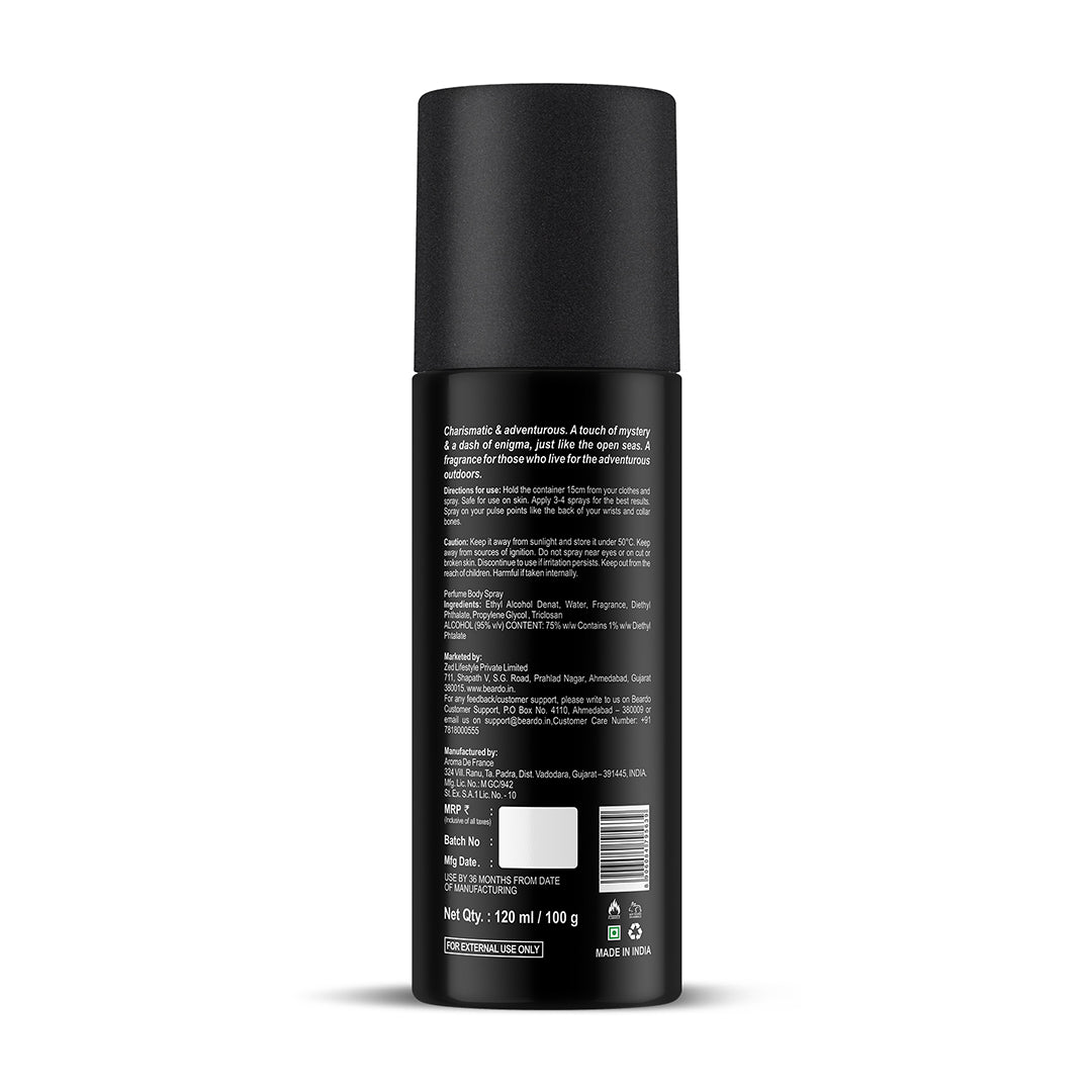 Beardo Day & Night Perfume Body Spray Combo