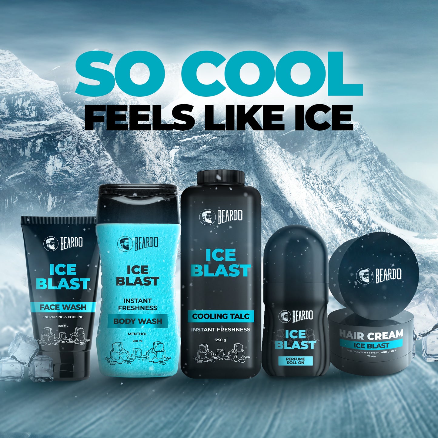 Beardo Ice Blast Perfume Roll On