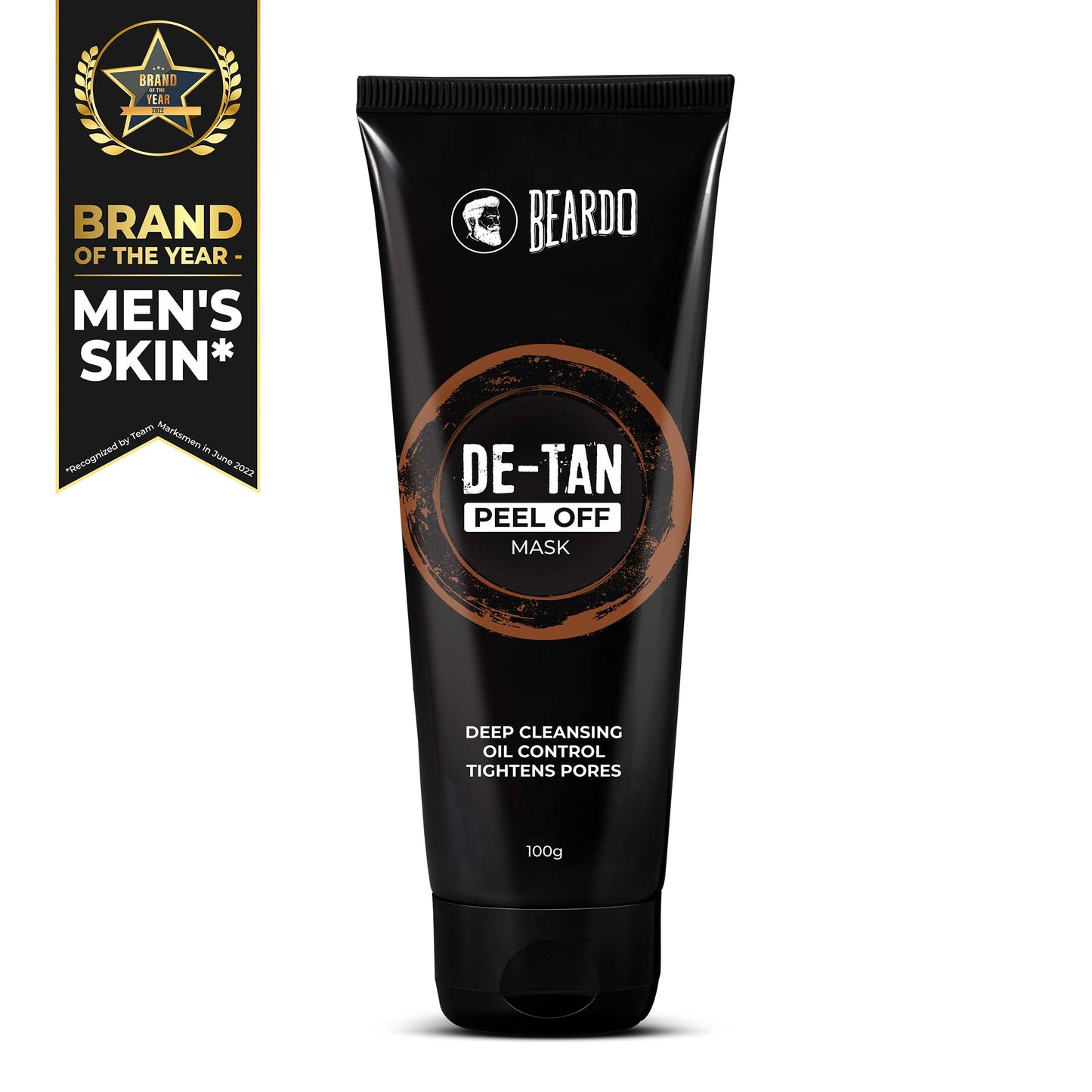 de tan peel off mask, peel off mask for men, oil control face mask, pore tightening face mask