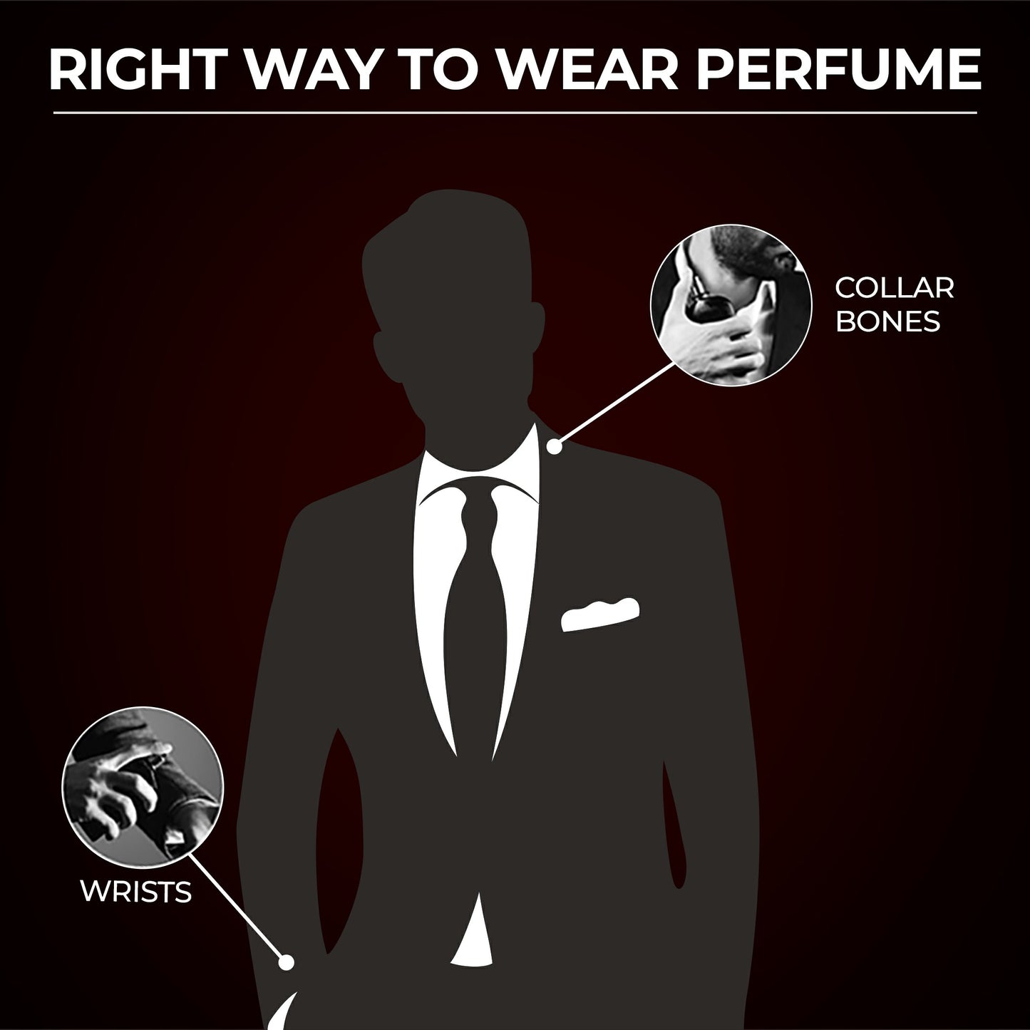 how to apply perfume