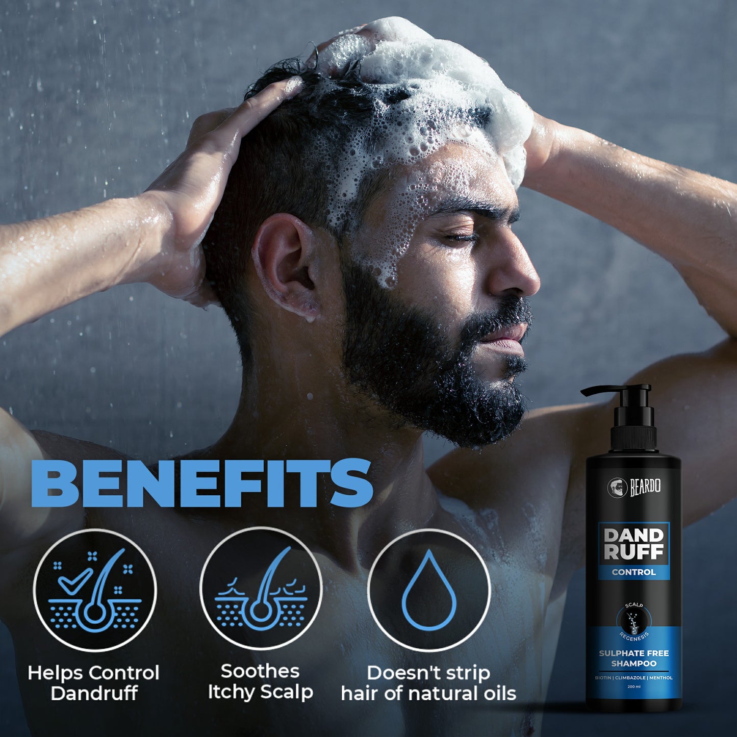 dry scalp men, dry hair men, hair care tips men