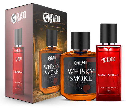 Beardo Whisky Smoke (50ml)  & Godfather EDP (50ml) Combo