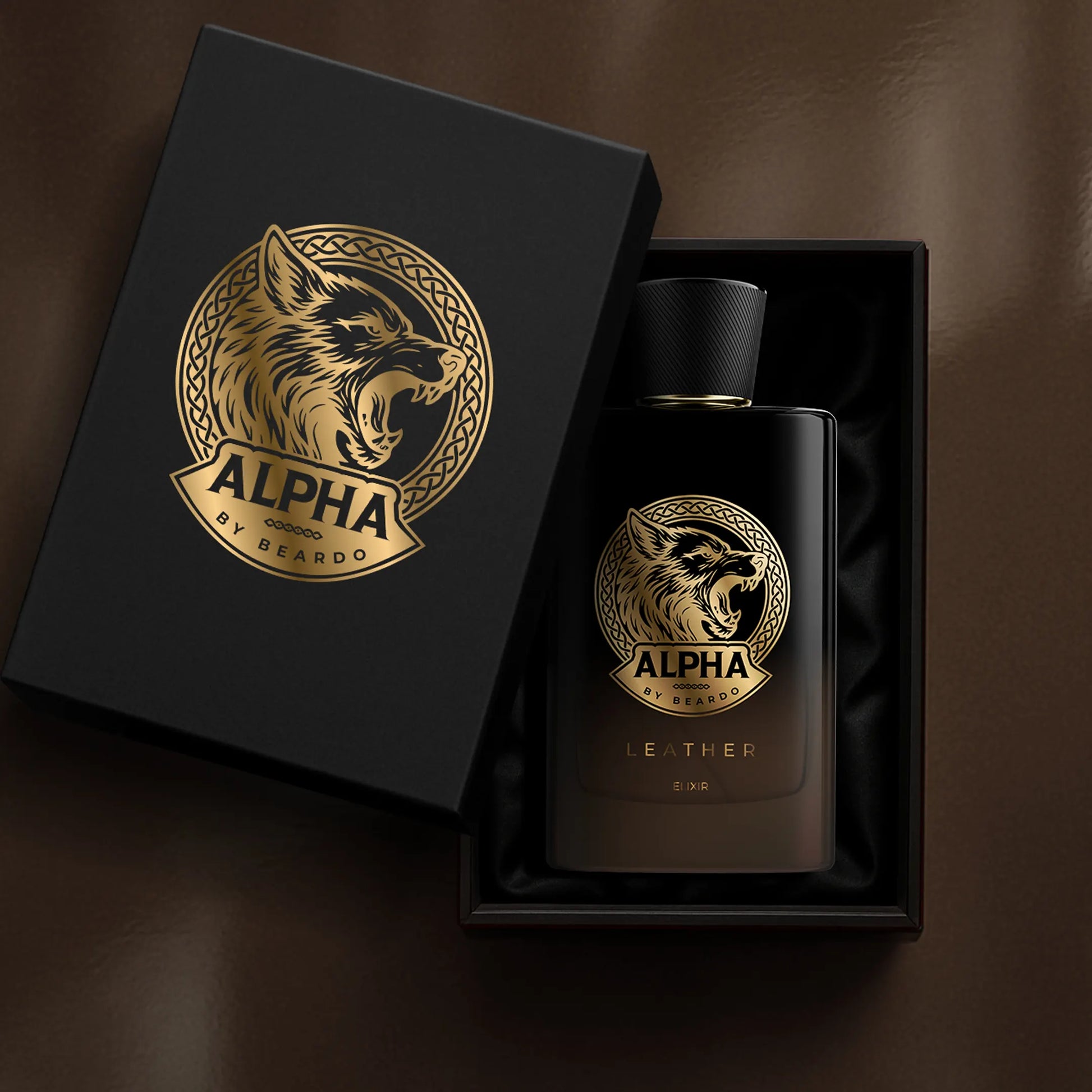 Beardo Alpha Leather Elixir (100ml)