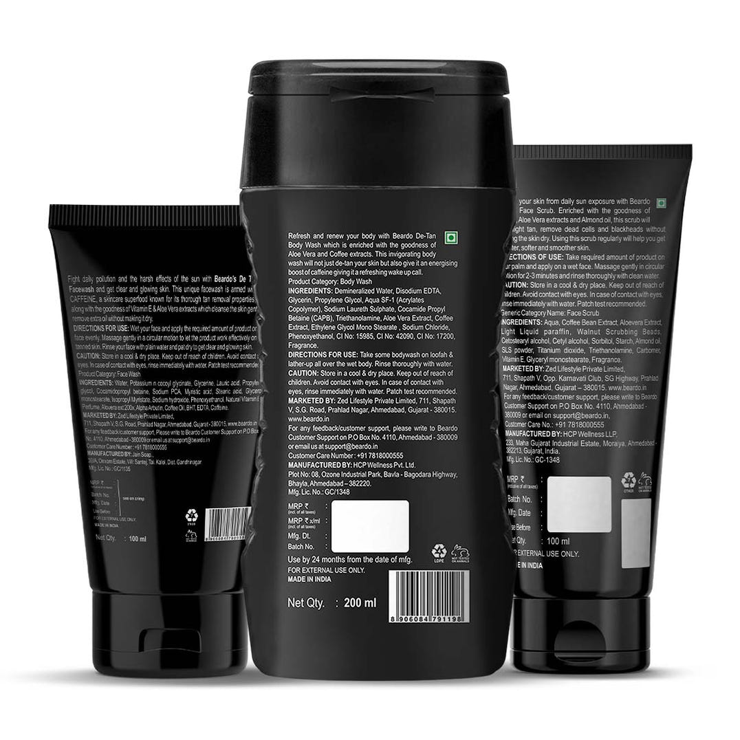 Beardo Ban The Tan Combo – grooming results and lifestyle