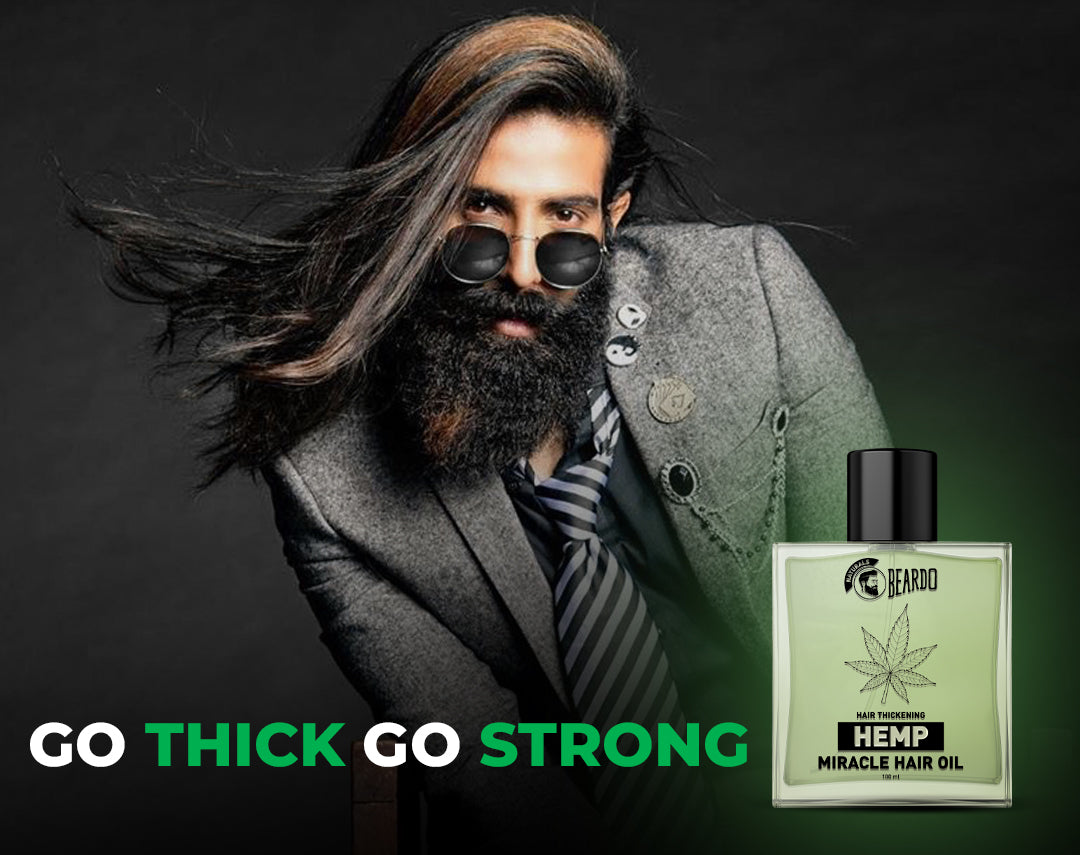 Beardo HEMP Styling Hair Oil For Men