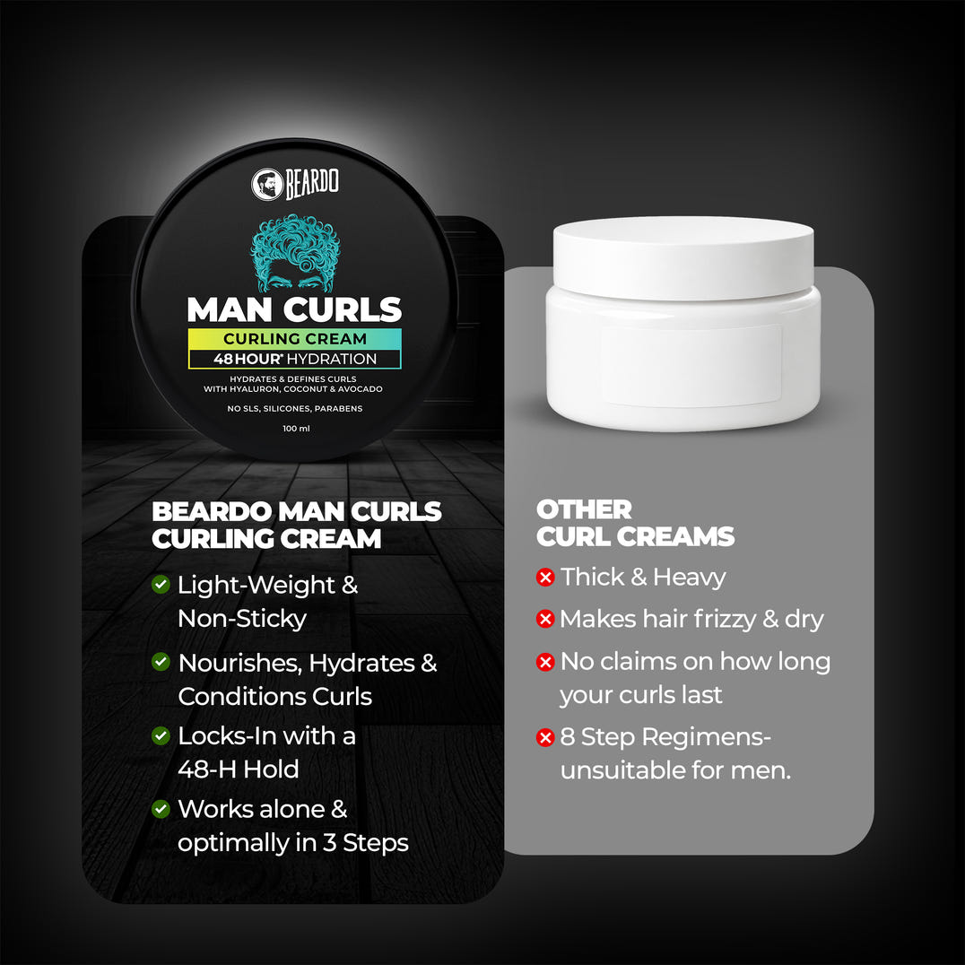 Man Curls Curling Cream