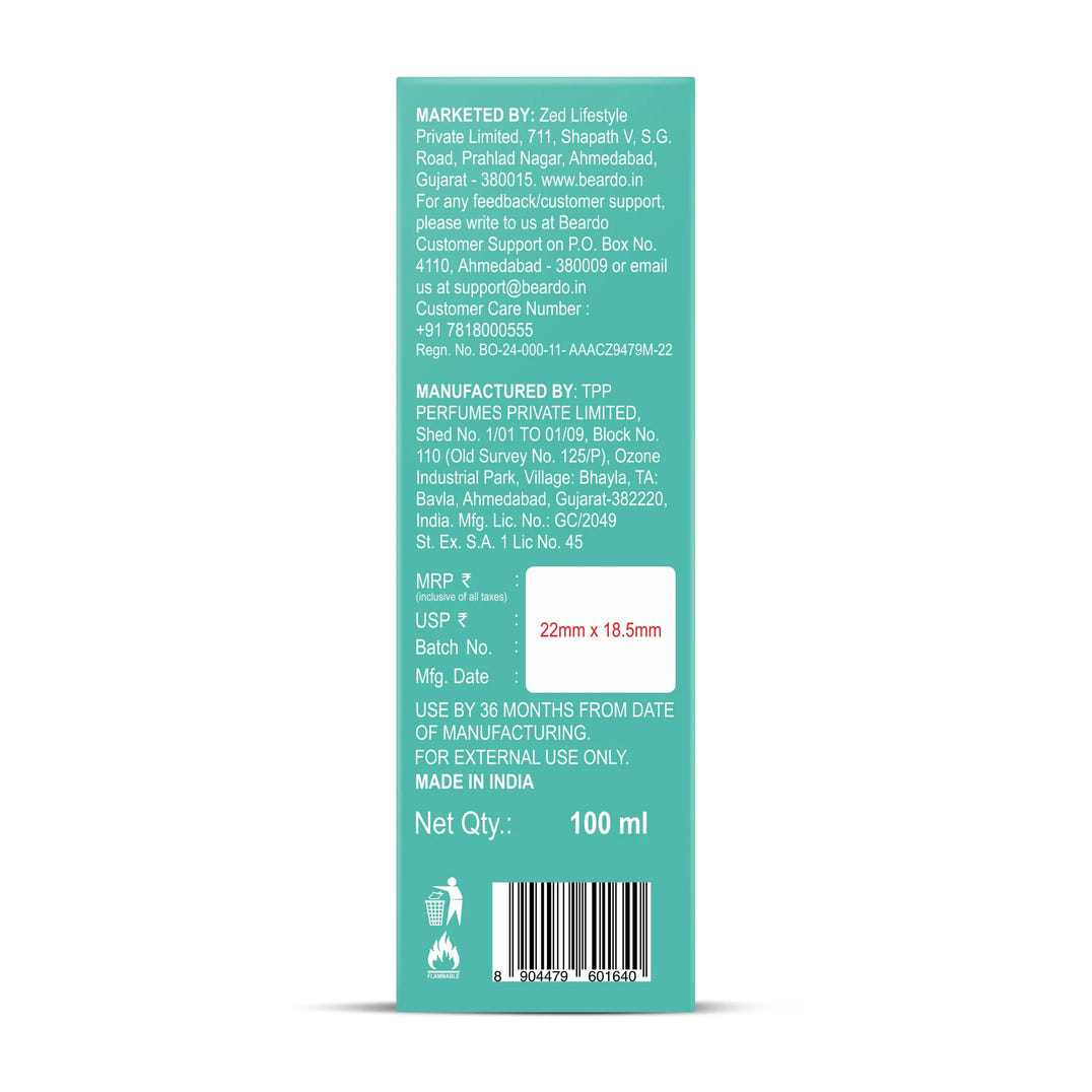 Beardo Sea Borne Eau De Parfum (100ml) – grooming results and lifestyle