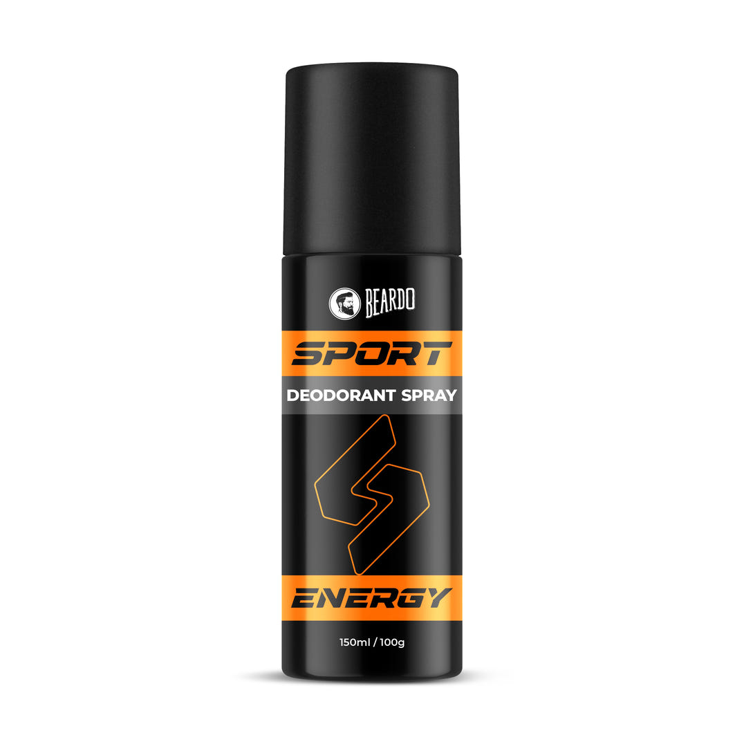 Beardo Sport Energy Deodorant Spray (150ml) – deodorant for men