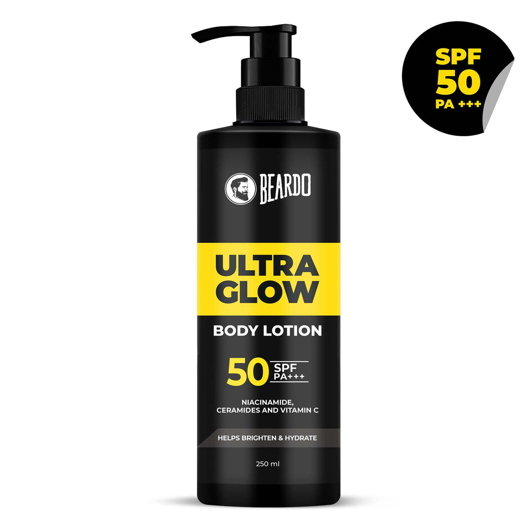Beardo Ultraglow Body Lotion for Men – body lotion for men