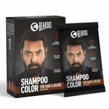 Beardo Shampoo Color for Hair and Beard (Dark Brown) – hair shampoo for men