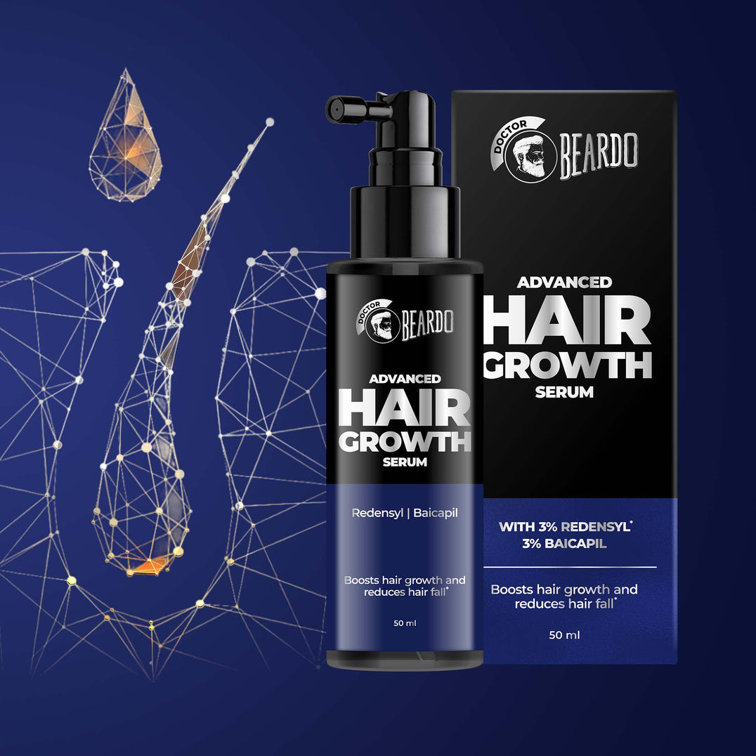 Beardo Hair Growth Serum — For Scalp Hair Regrowth — Beardo India 