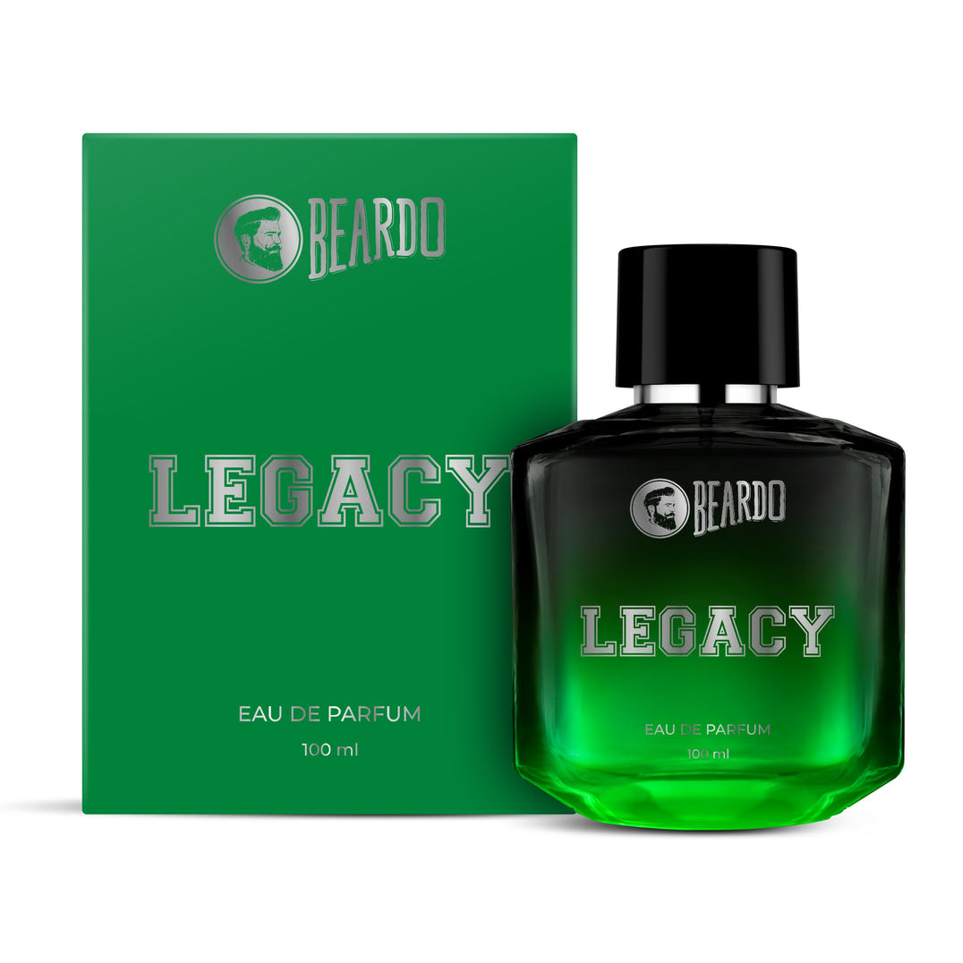 Beardo Legacy Perfume EDP (100ml) – long-lasting perfume EDP for men