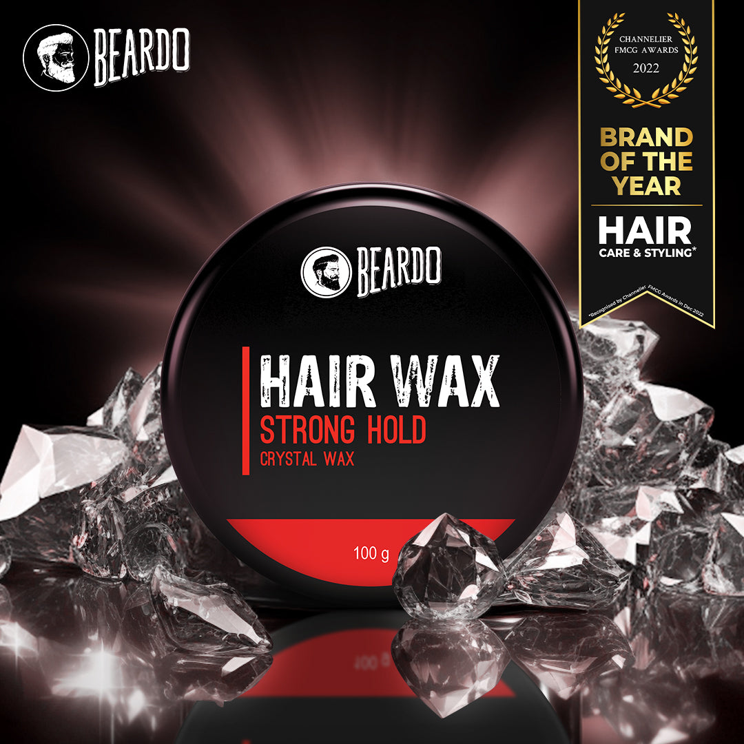 Beardo Hair Wax Strong Hold Crystal Gel Wax