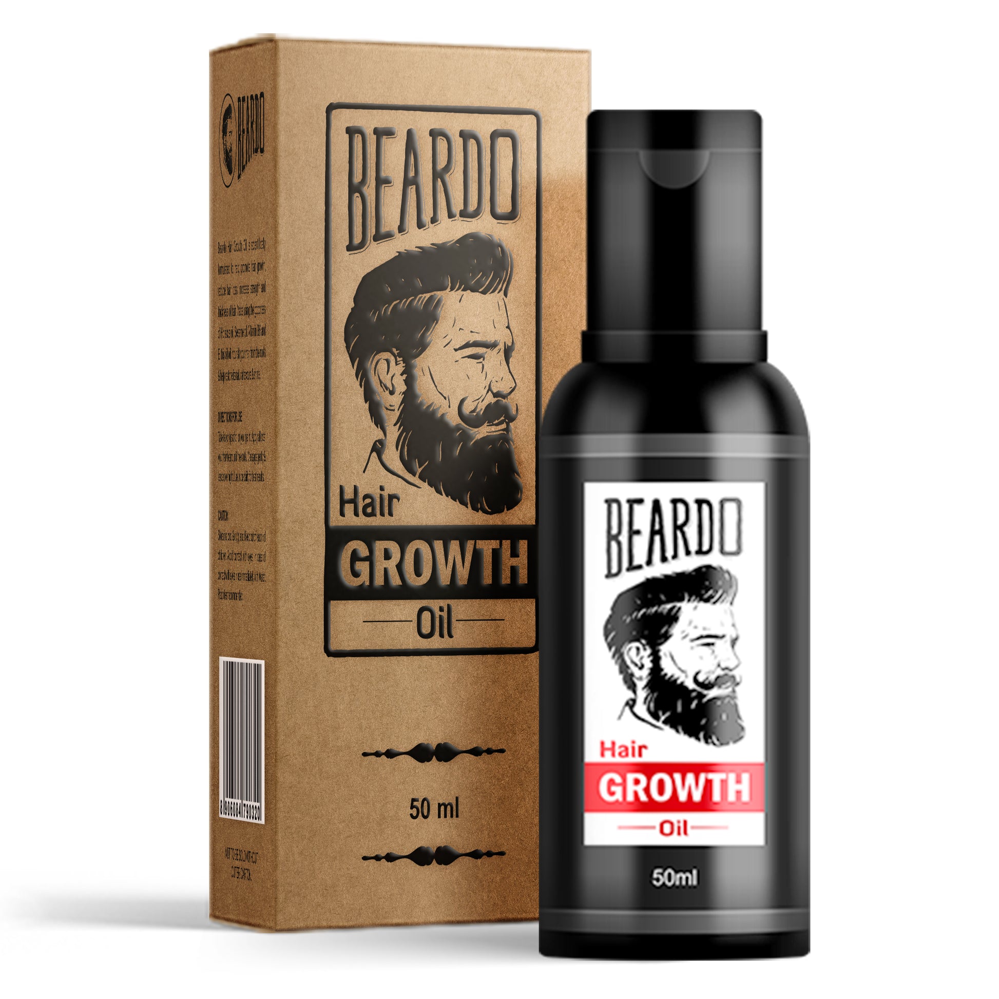 Beardo Hair fall control kit (Shampoo, Serum & Growth oil)