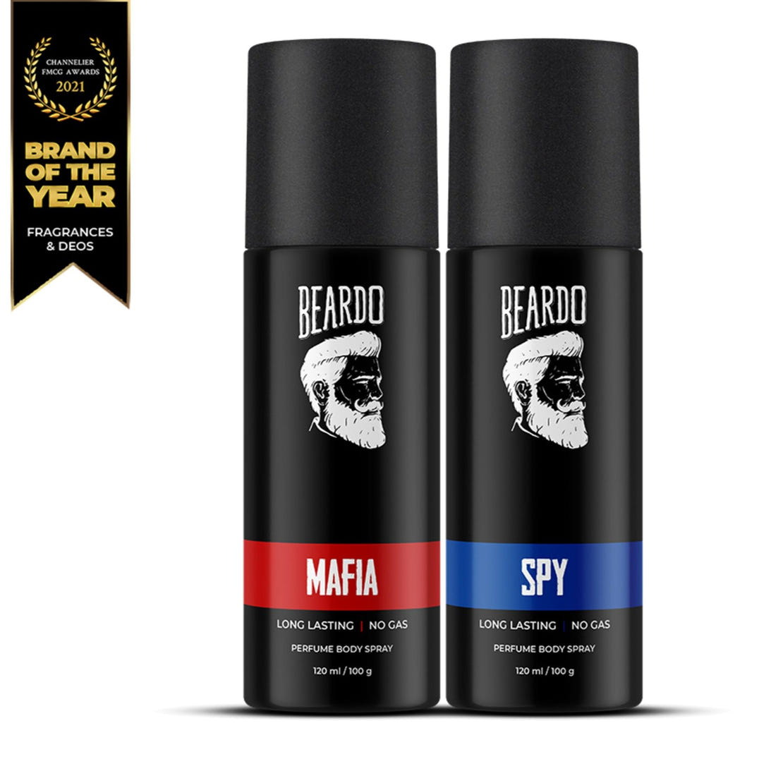 Beardo Perfume Body Spray Combo – long-lasting perfume EDP for men