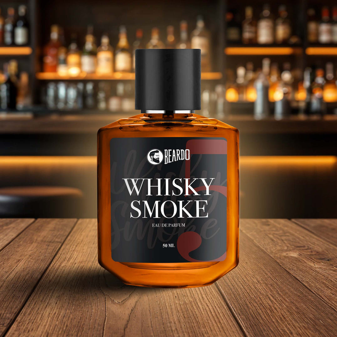 Beardo Whisky Smoke EDP 50ml — Bold Woody Fragrance for Men — Beardo India 
