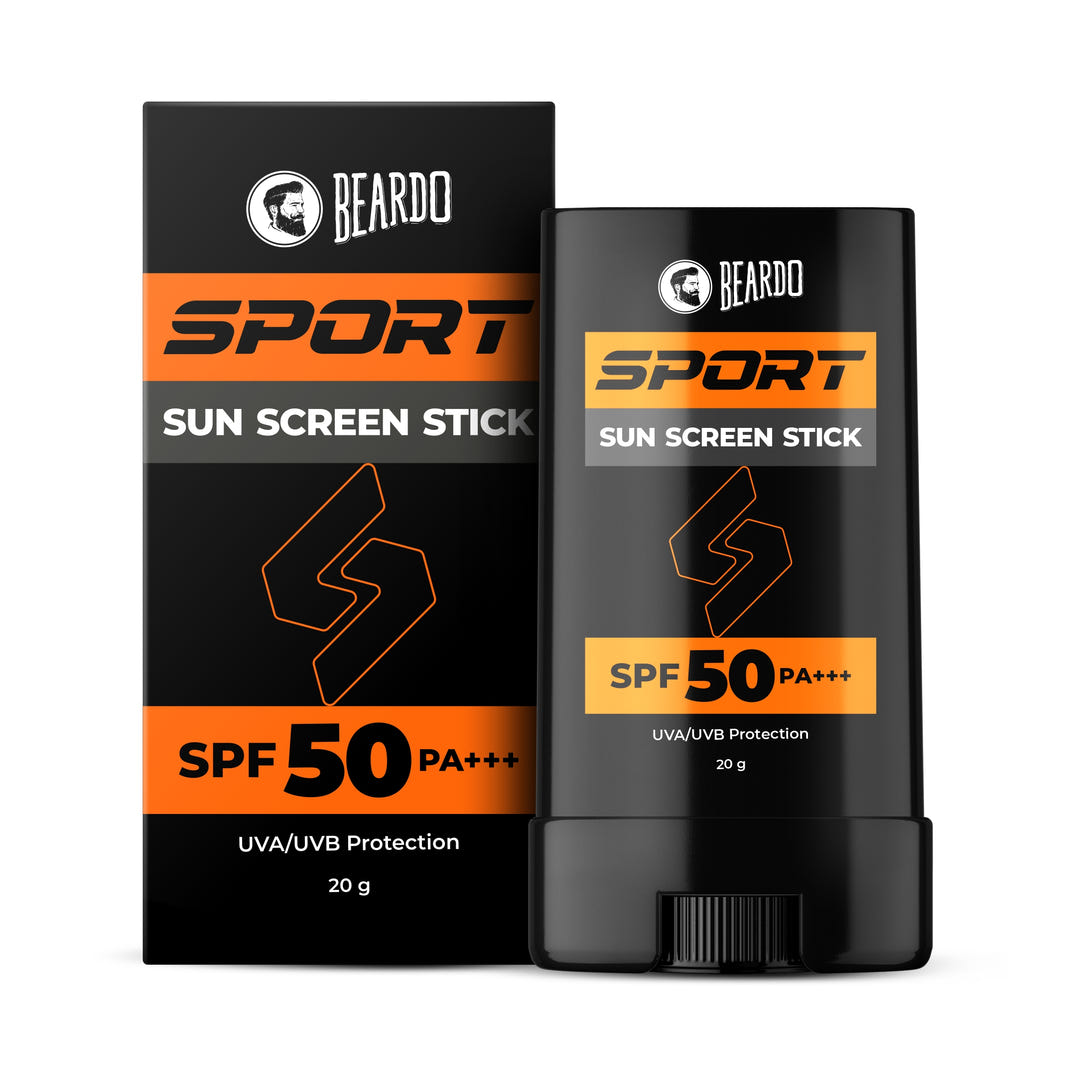 Beardo Sport Sunscreen Stick SPF50 (20g) – sunscreen SPF for men