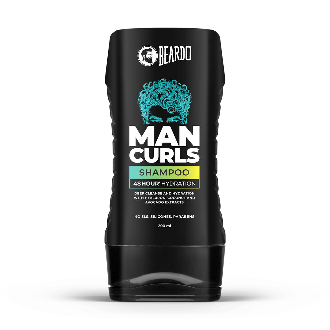 Man Curls Shampoo