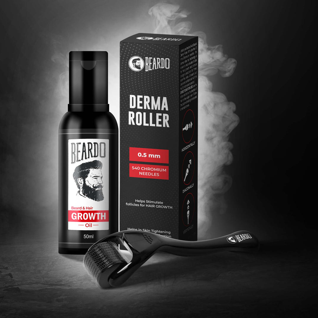Beardo Beard Growth Duo – grooming combo set for men